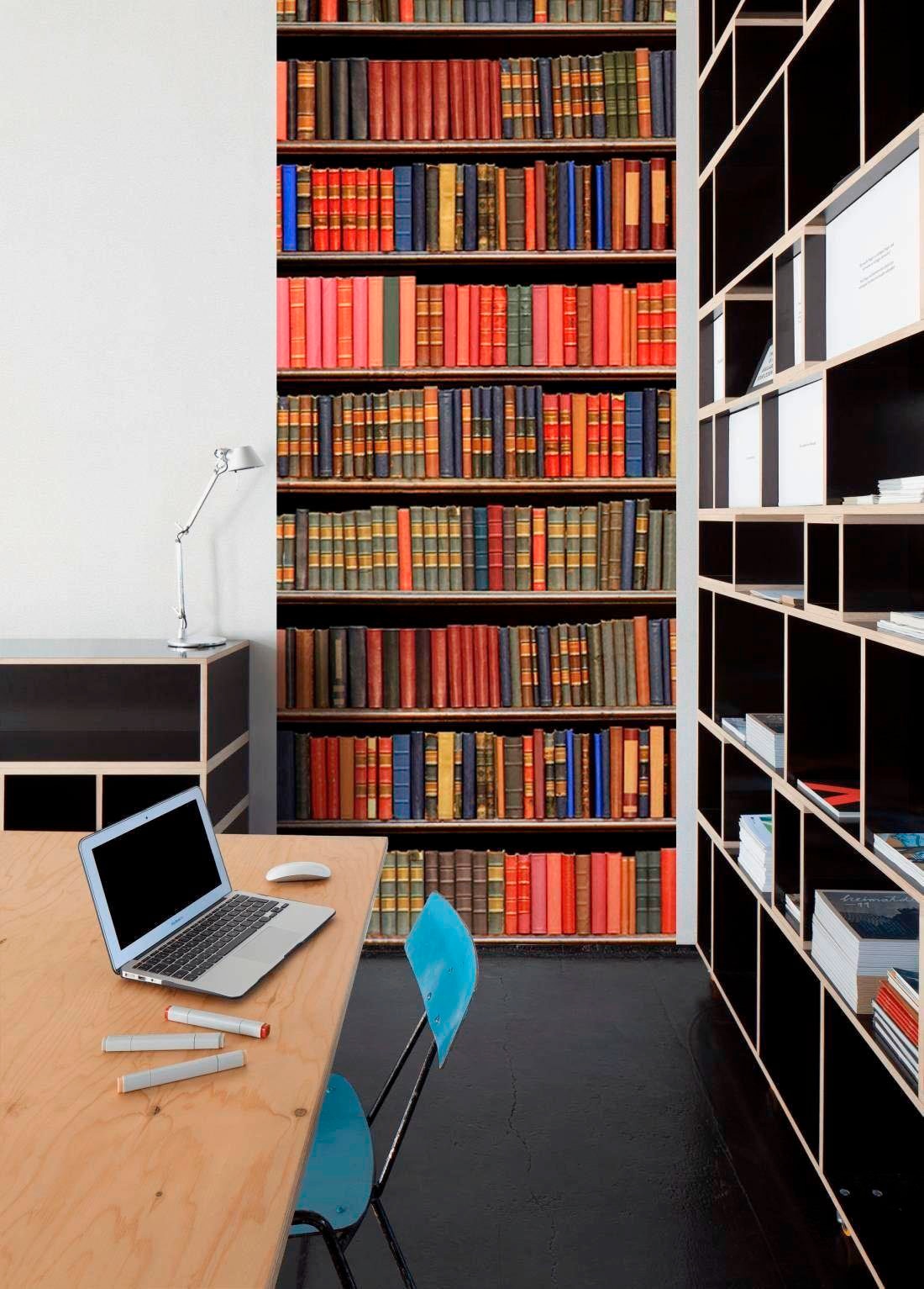 living walls Fototapete »historische Bibliothek«, FSCÂ®