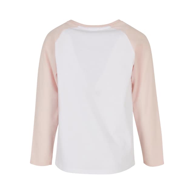 URBAN CLASSICS Kurzarmshirt »Kinder Girls Contrast Raglan Longsleeve«, (1  tlg.) online kaufen | BAUR