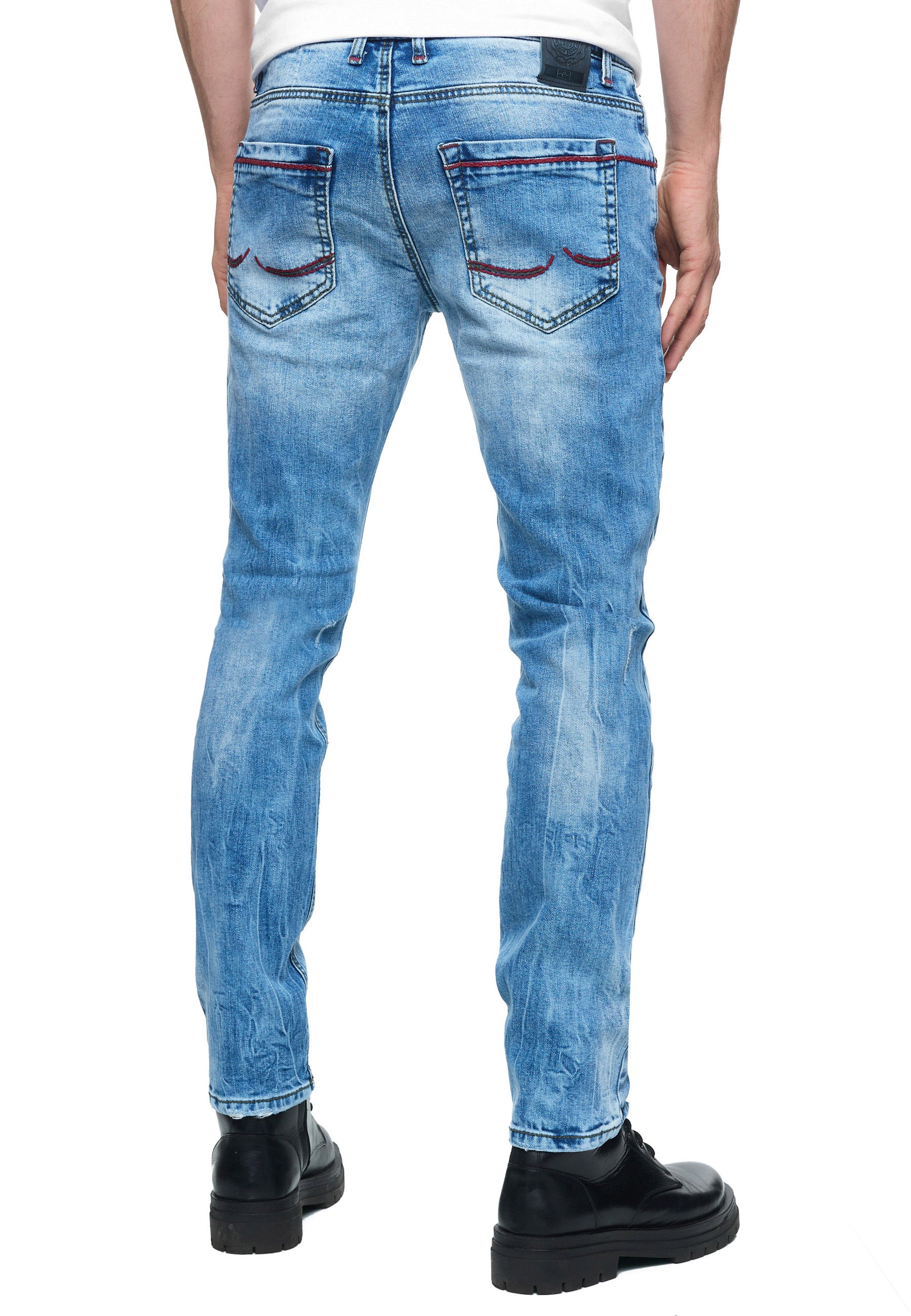 Rusty Neal Mino Straight Jeans Hellblau 38 3