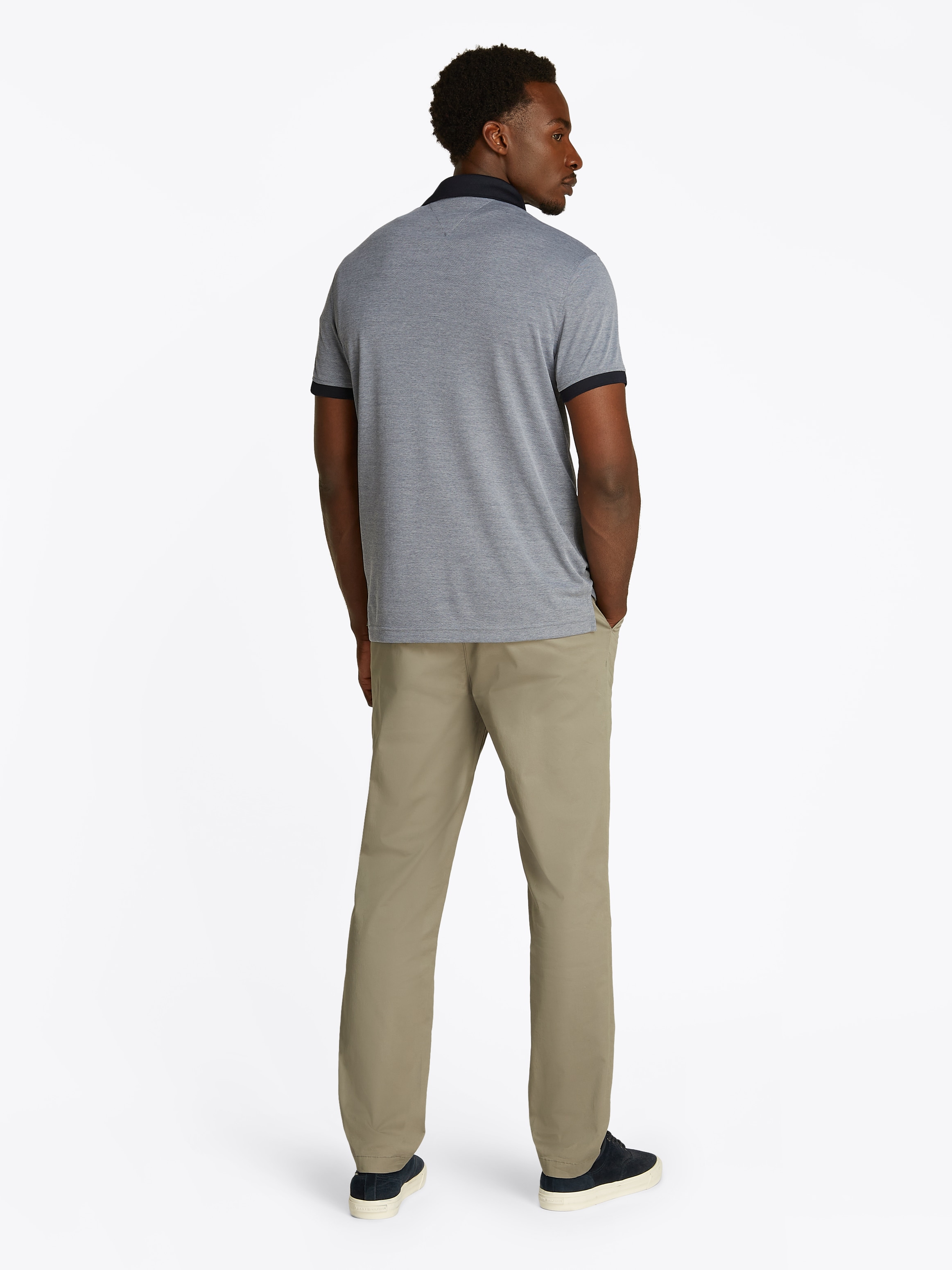 Tommy Hilfiger Poloshirt »PERFORMANCE OXFORD ZIP REG POLO«