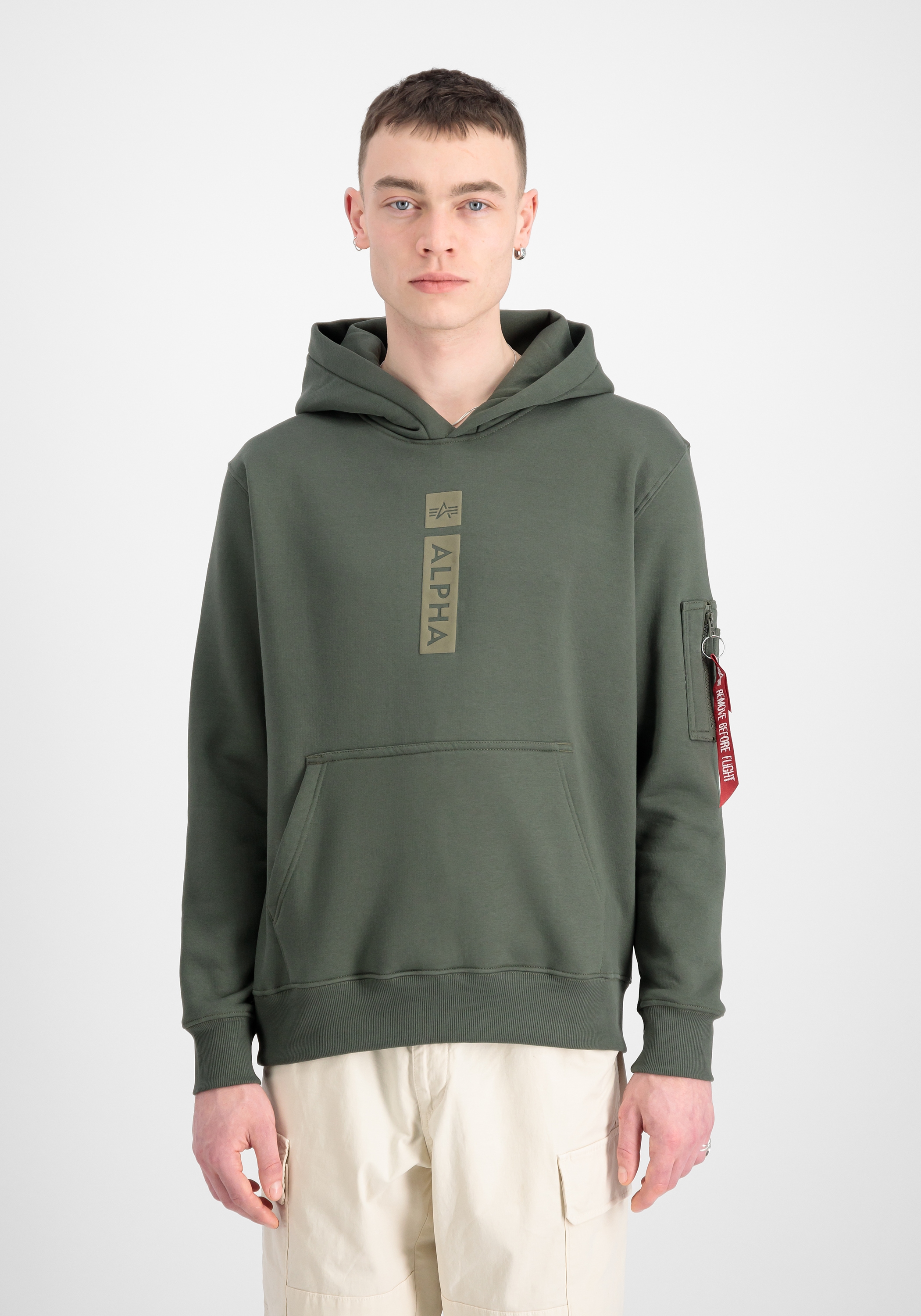 Alpha Industries Hoodie »Alpha Industries Men - Hoodies Alpha Puff Print Hoodie«