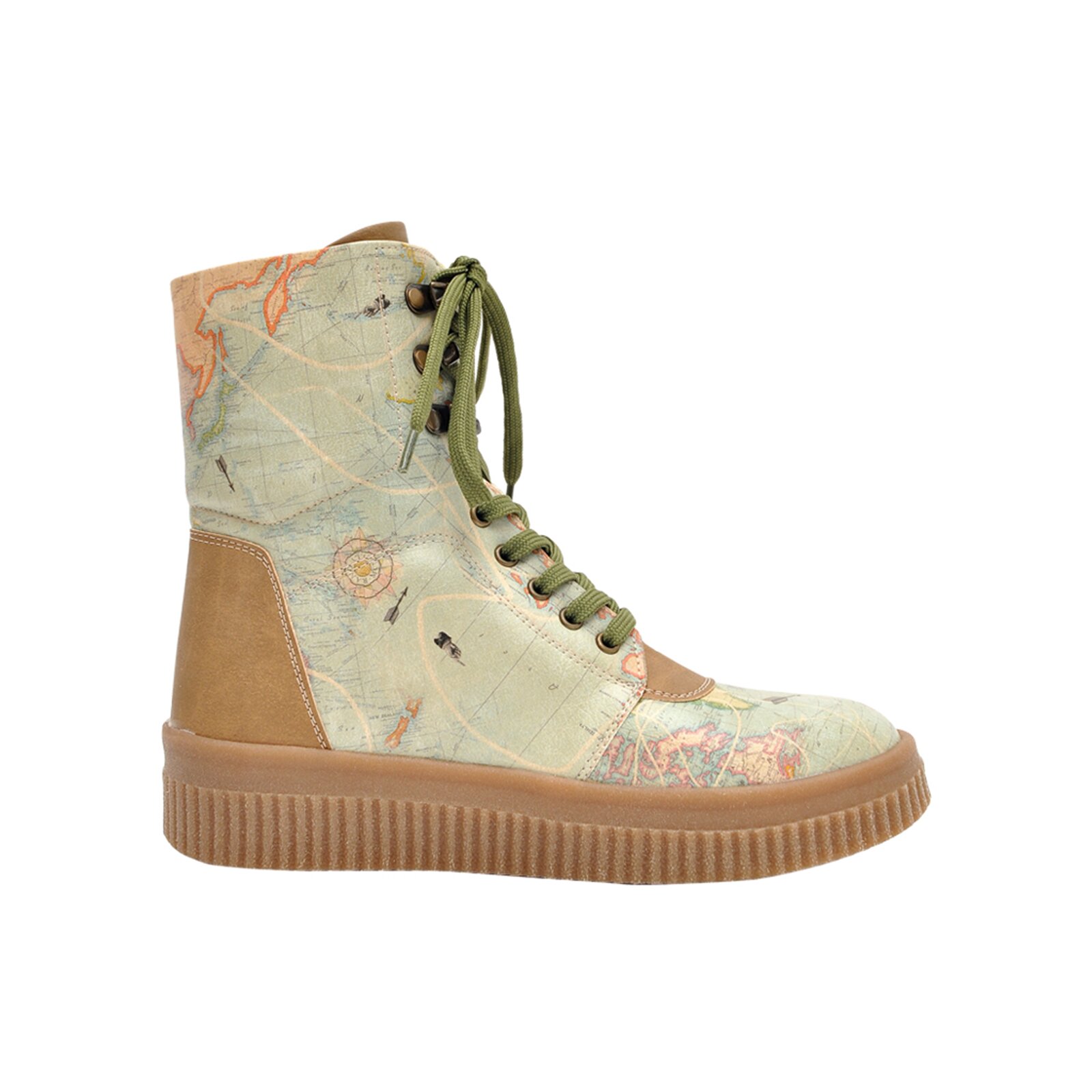 Thumbnail - DOGO Schnürboots "Future High Top Boots Explore Damen Stiefeletten", Handgefertigt
