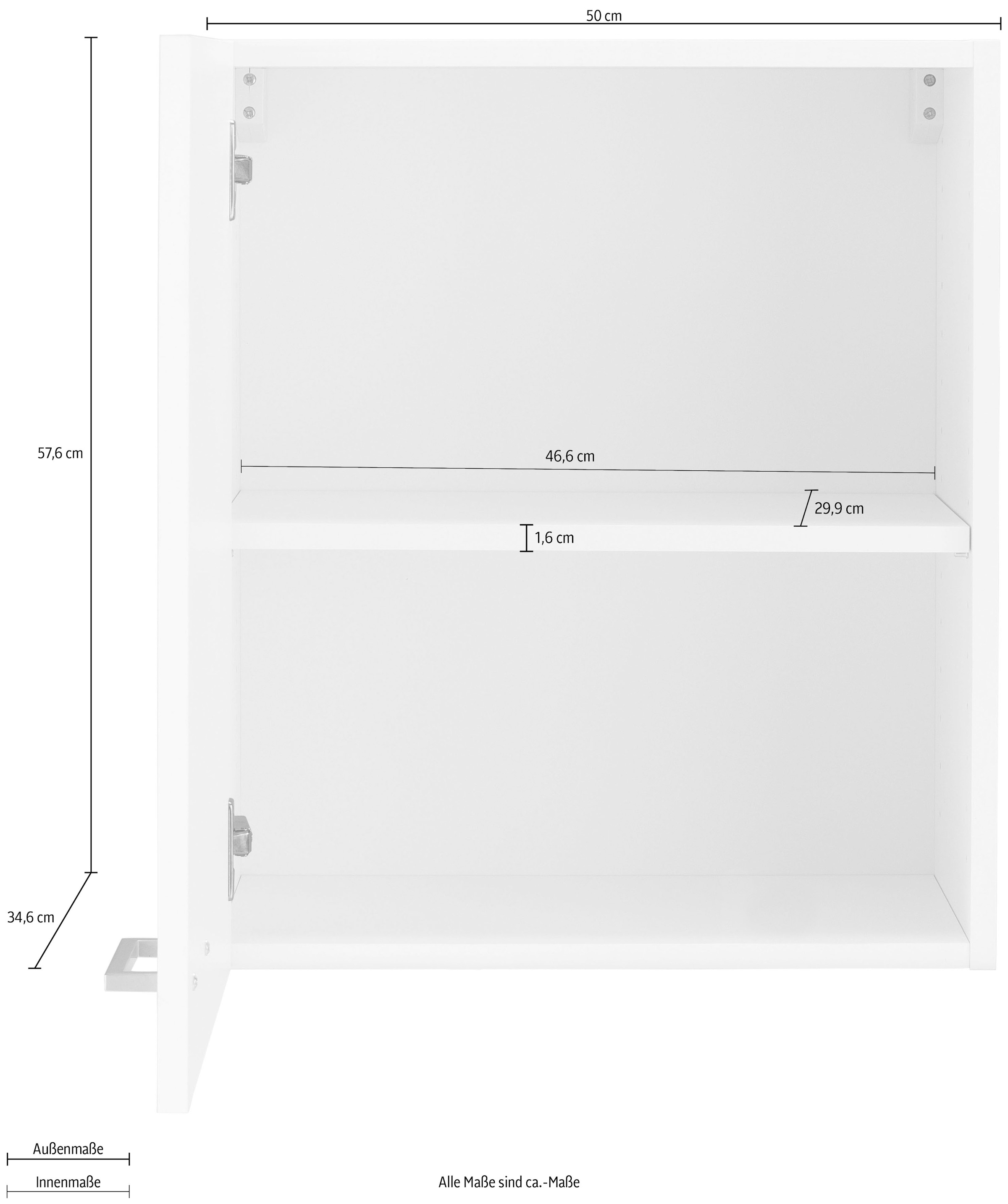 OPTIFIT Hängeschrank »Iver« Breite 50 cm, mit 1 Tür
