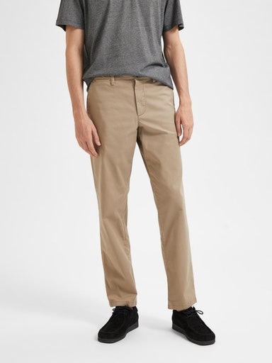 Selected Homme Herren Chino Hose SLH196-STRAIGHT-NEW MILES FLEX - Straight günstig online kaufen