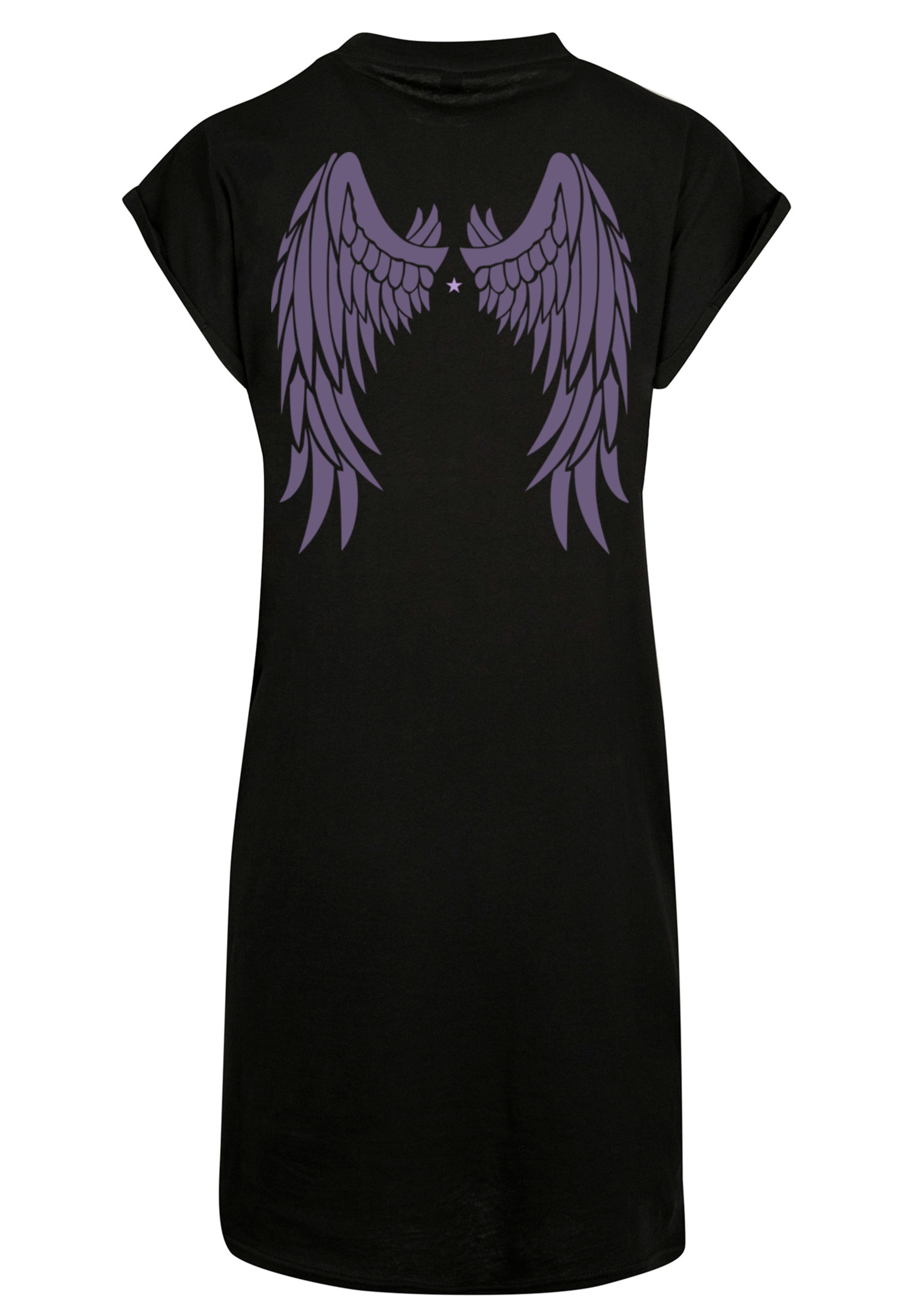F4NT4STIC Shirtkleid »Engel lila türkis«, Print