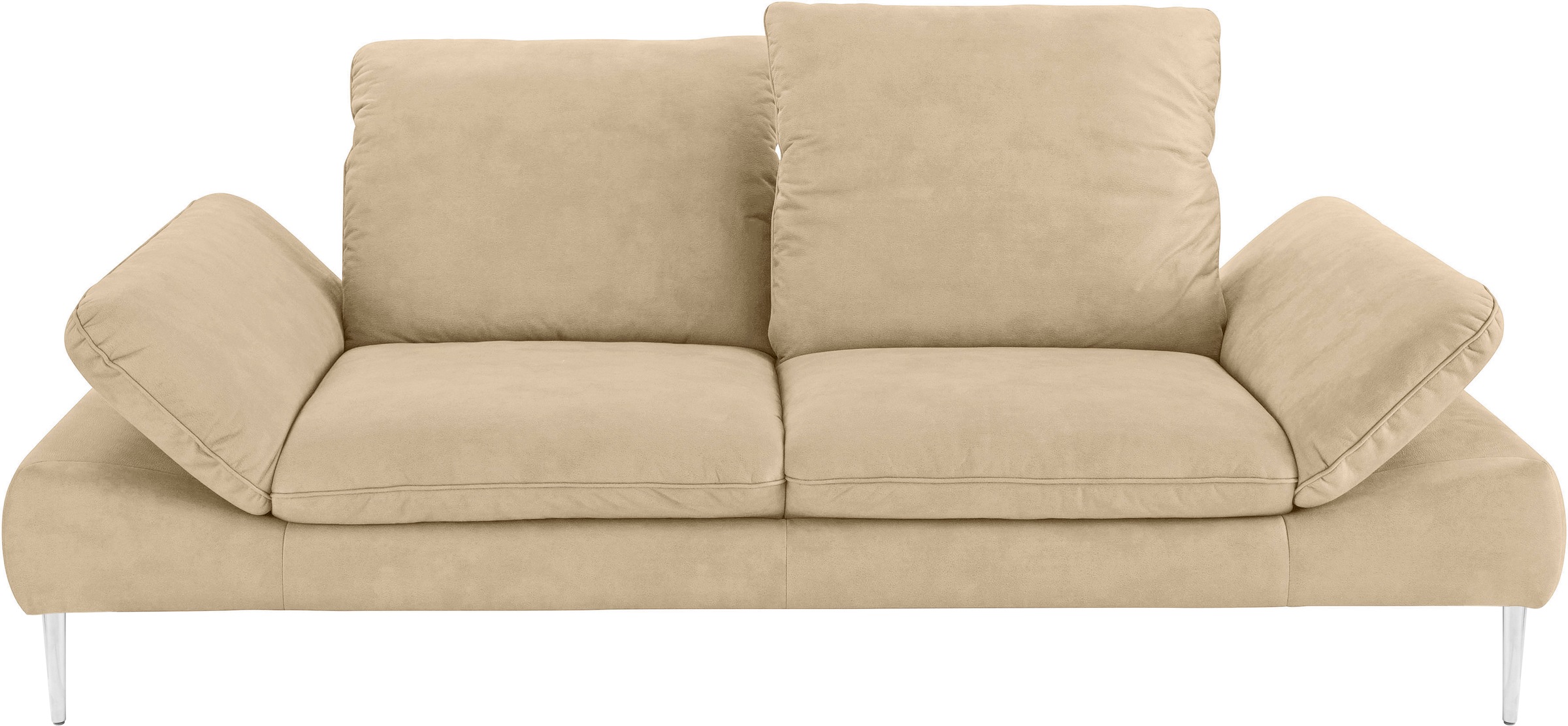 W.SCHILLIG 2,5-Sitzer »enjoy&MORE«, mit Sitztiefenverstellung, Füße Chrom glänzend, Breite 232 cm