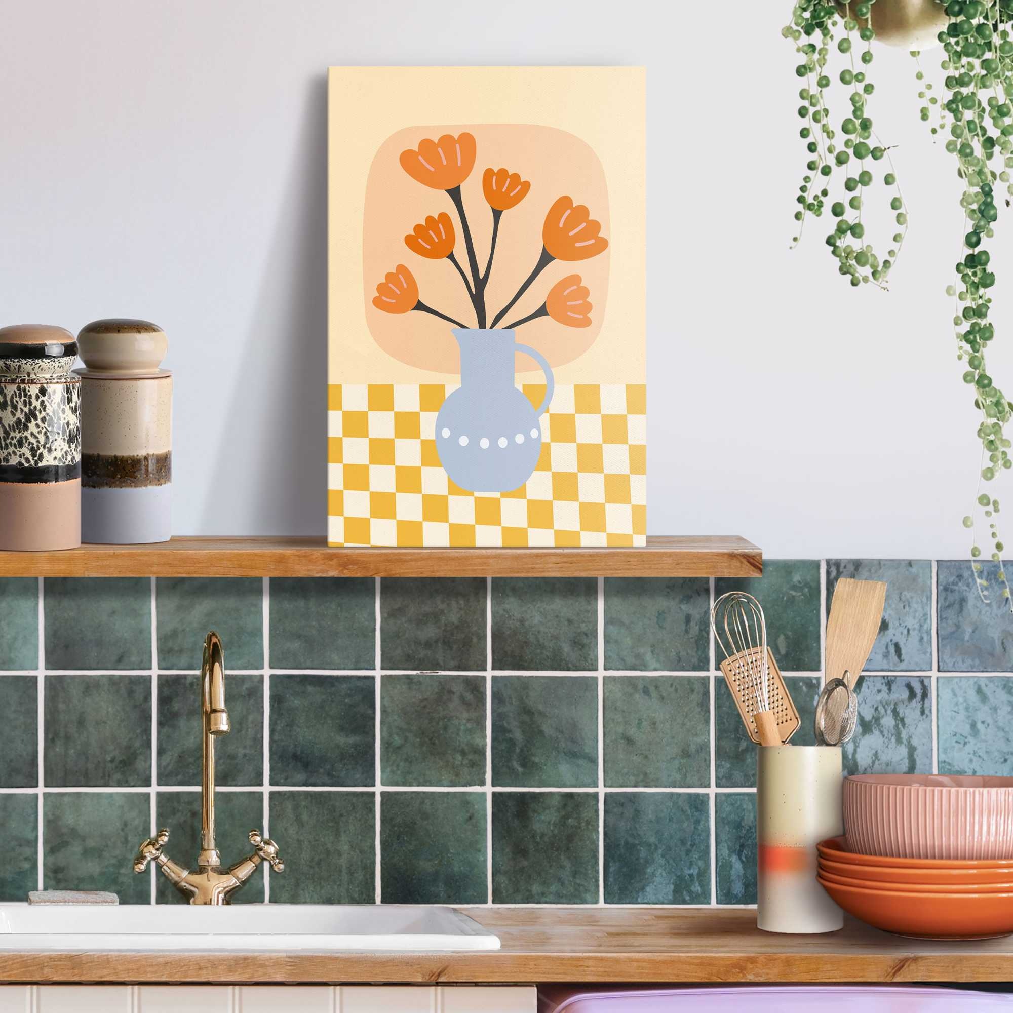 Reinders Leinwandbild "Bloom Vase" günstig online kaufen