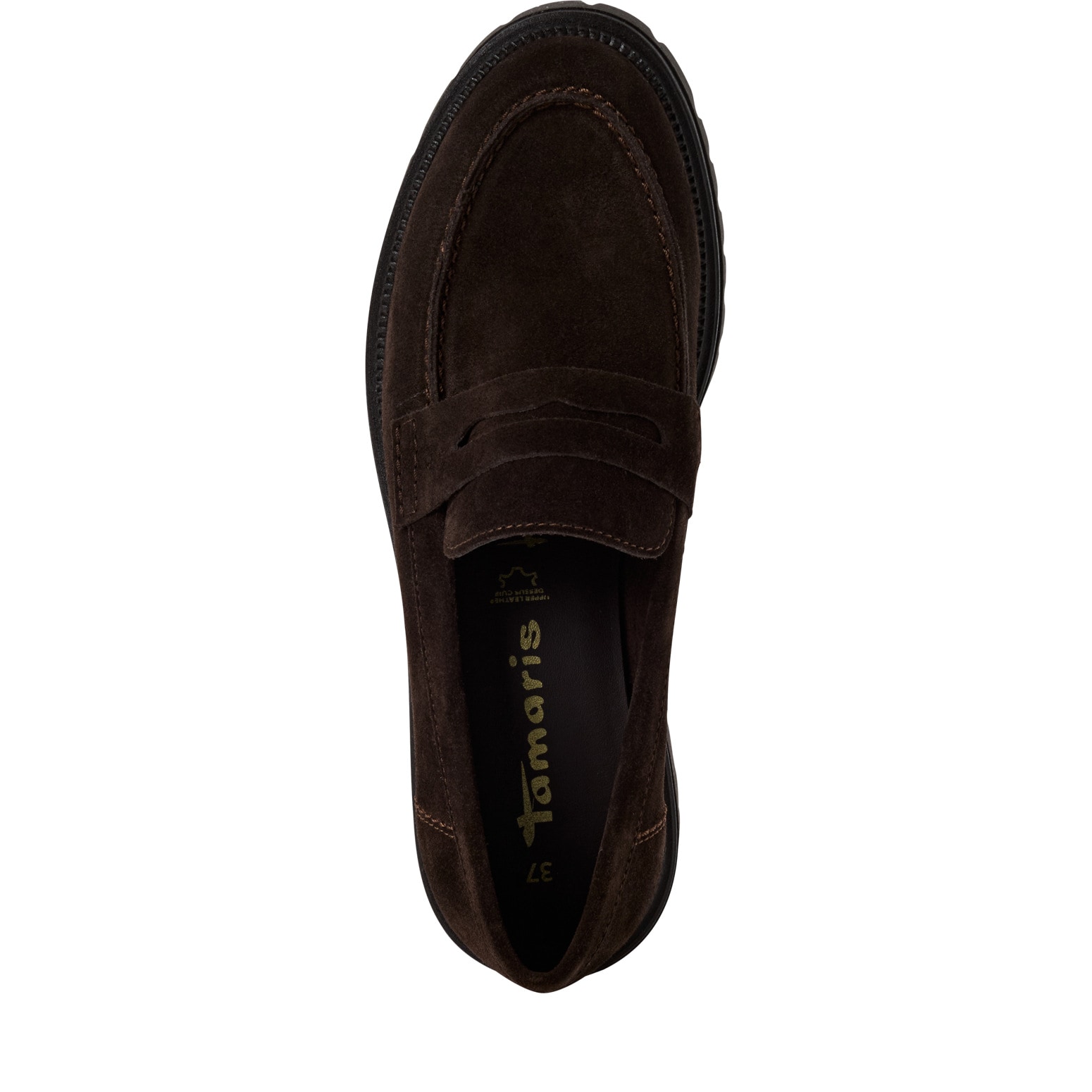 Tamaris Slipper, Blockabsatz, Loafer, Businesschuh mit Touch it-Ausstattung