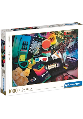 Clementoni® Puzzle »High Quality Collection - Nostalgie 80er«, Made in Europe, FSC® -... kaufen