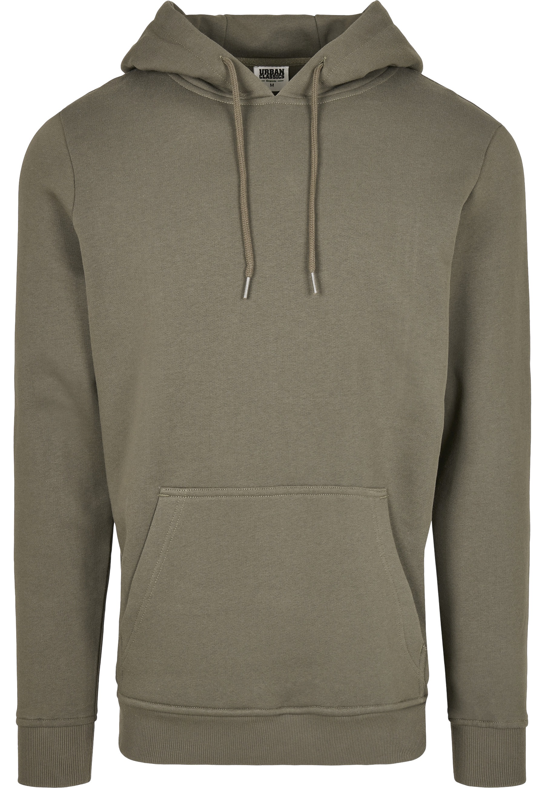 URBAN CLASSICS Rundhalspullover "Urban Classics Herren Organic Basic Hoody" günstig online kaufen
