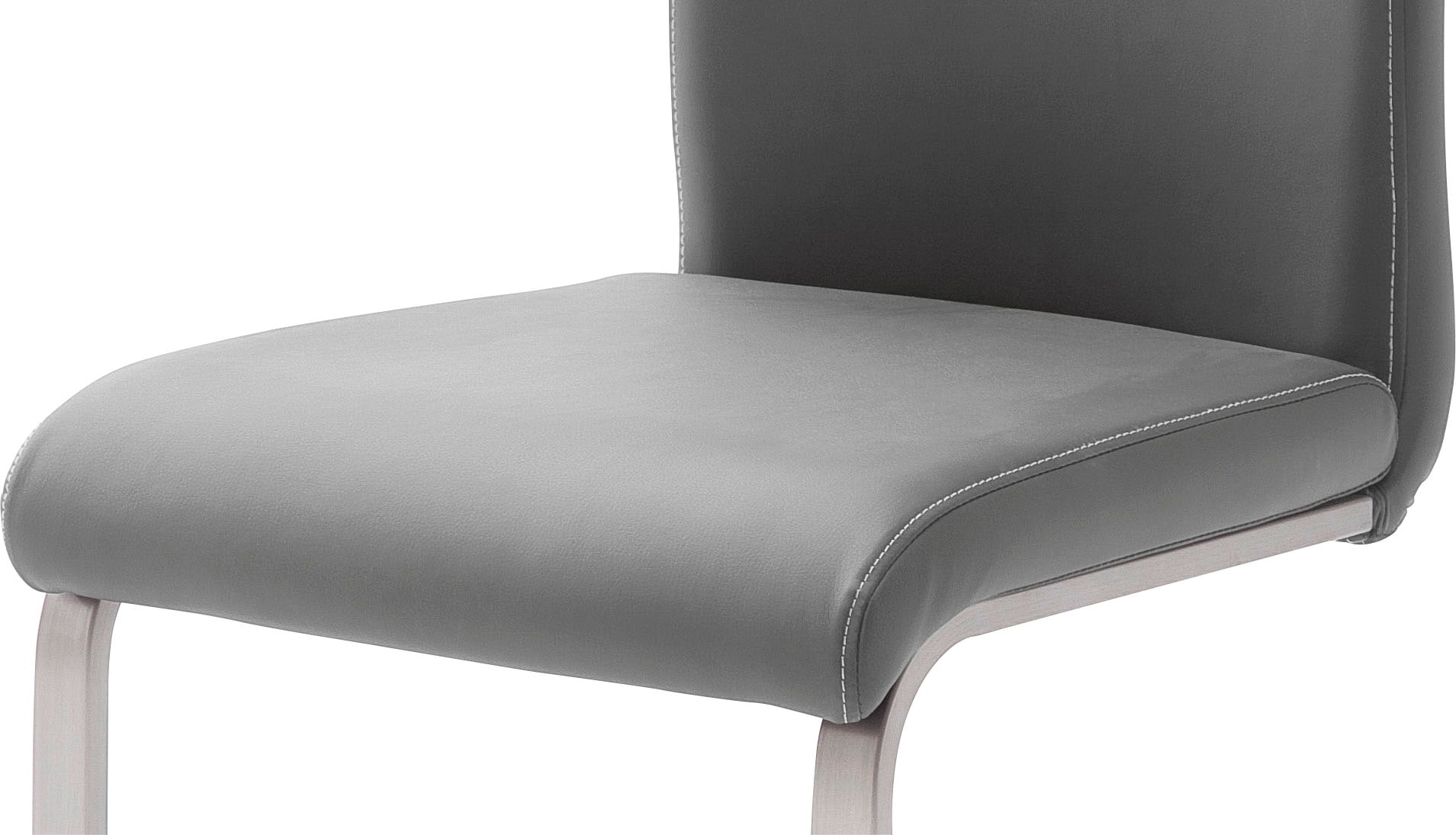 MCA furniture Freischwinger »Paulo 1«, (Set), 4 St., Kunstleder, Stuhl belastbar bis 120 kg