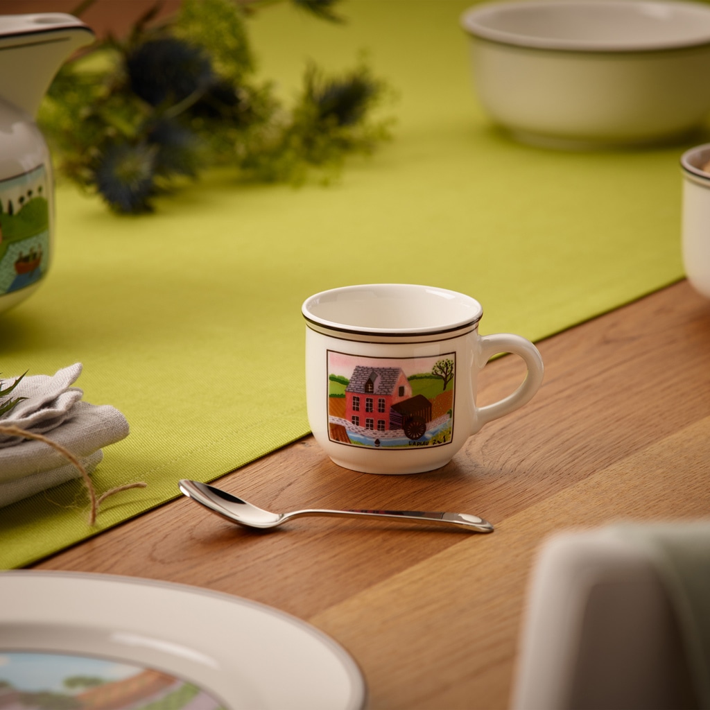 Villeroy & Boch Espressotasse »Mokka- / Espressotassen Design Naif 100 ml 6er Set bunt«