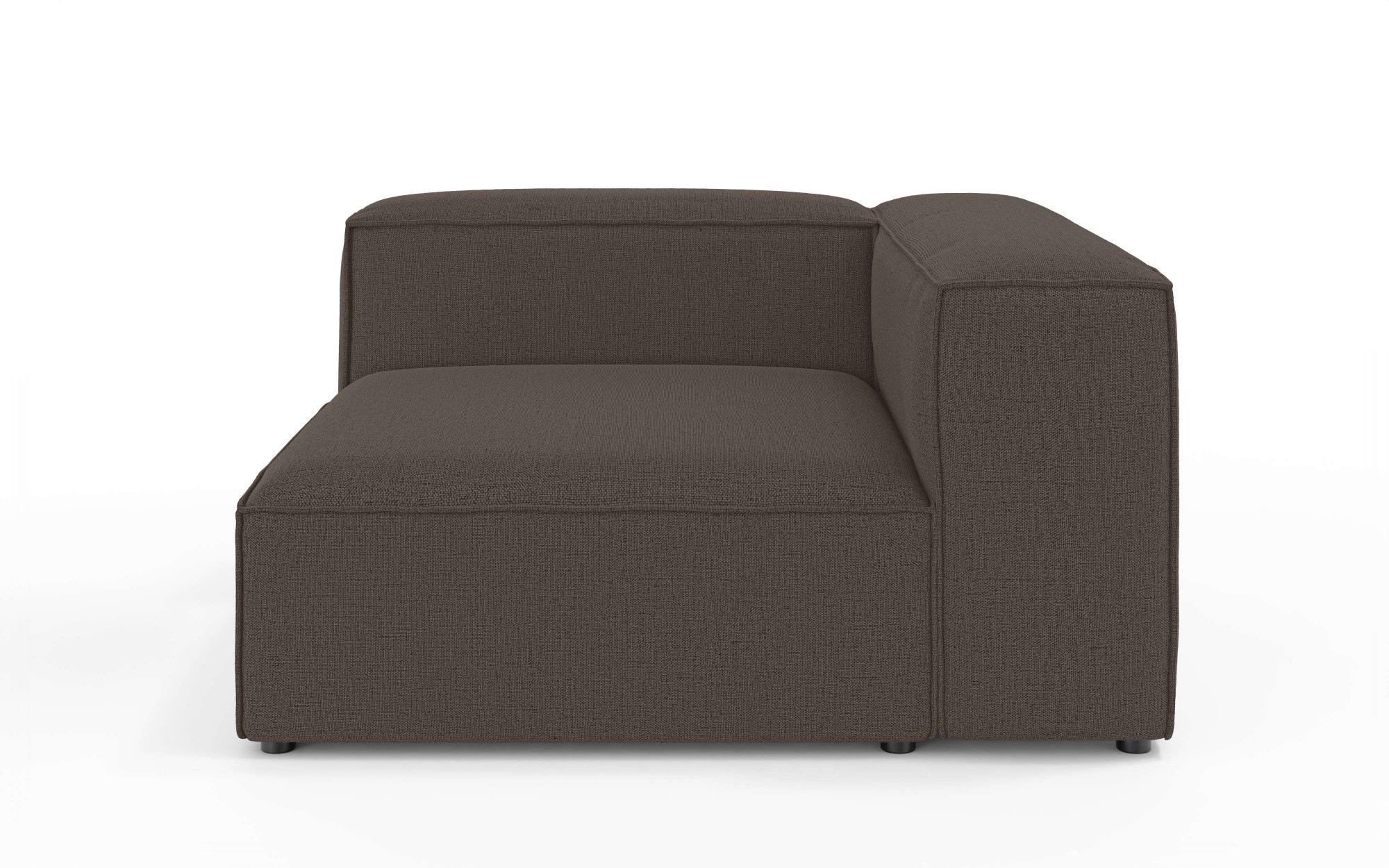 Thumbnail - OTTO home Ottomane "HAILY links/rechts bestellbar, Loungemöbel, Maße B/T/H: 130/130/72 cm" als Modul oder separat verwen...