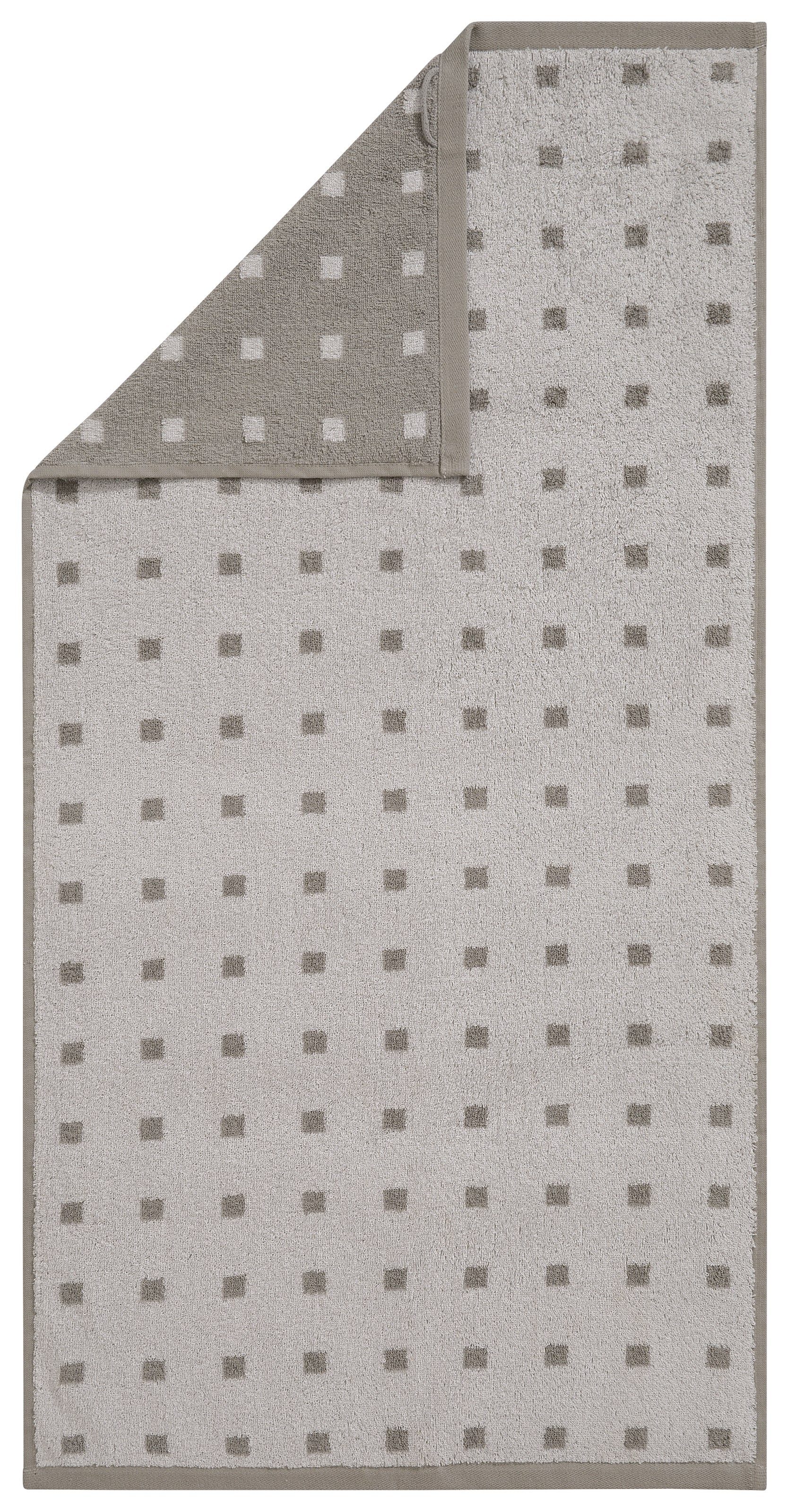 OTTO home Handtuch »Regona, Handtücher 50x100cm, als Uni-Set und mit Karomuster, 500gr/m²« Premium Handtücher mit Bordüre, Set, 100% Baumwolle, 5 Jahre Garantie