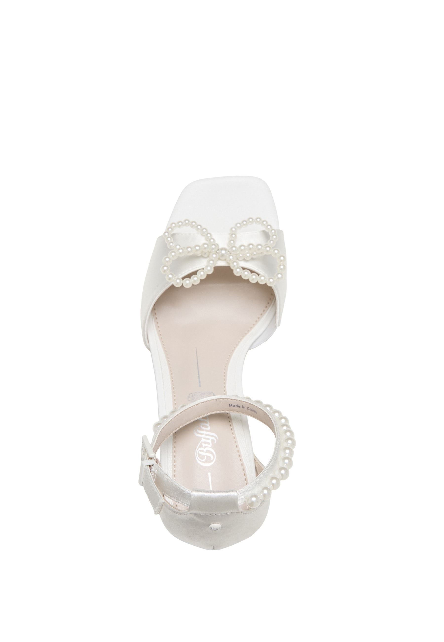 Buffalo High-Heel-Pantolette »Buffalo ASHLEY BOW PEARL«