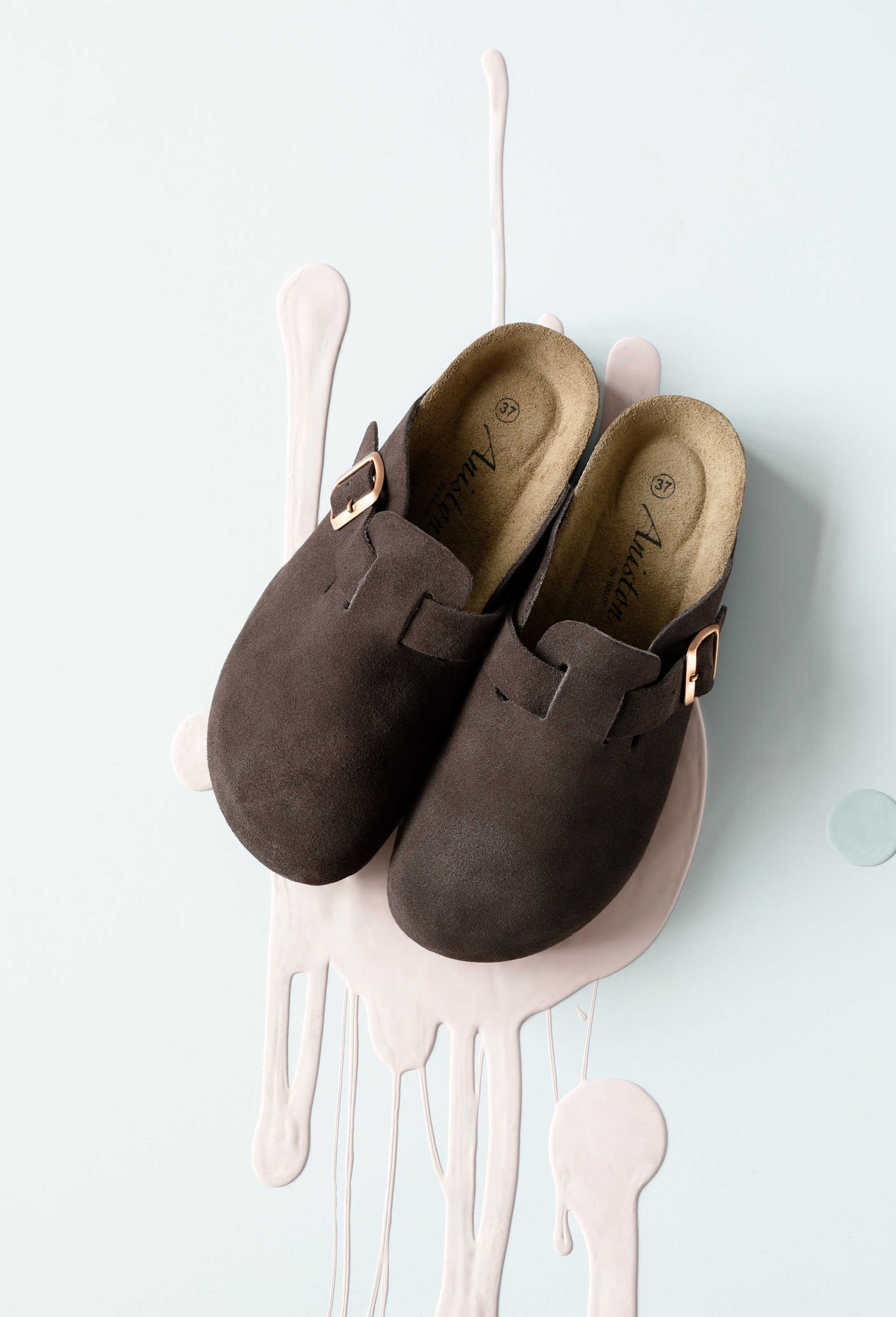 Aniston SHOES Clog, Hausschuh, Sommerschuh, mit ergonomischem Fußbett - NEUE KOLLEKTION