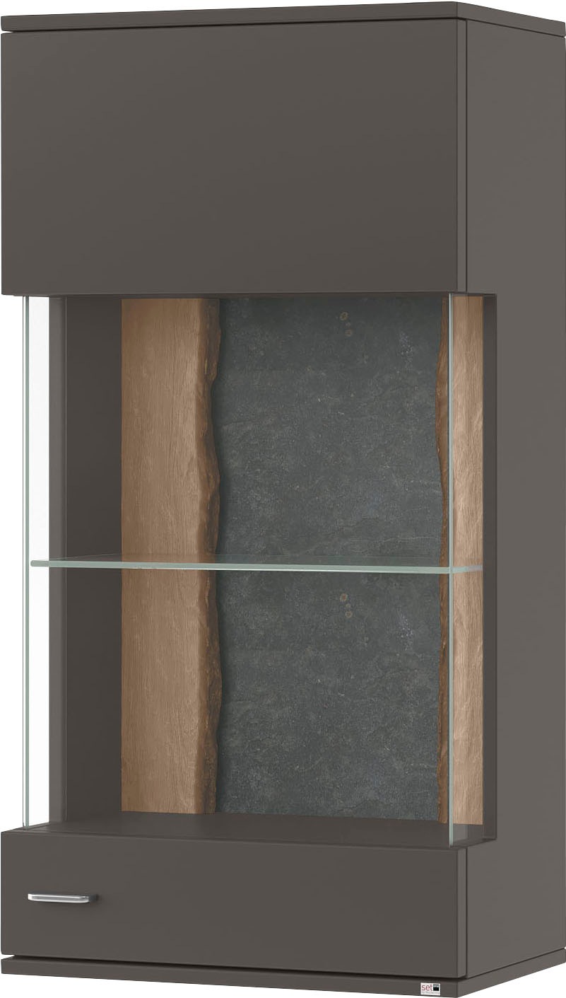 set one by Musterring Vitrine »TACOMA« Typ 21/22, Höhe 126,4 cm, mit getönter Glastür