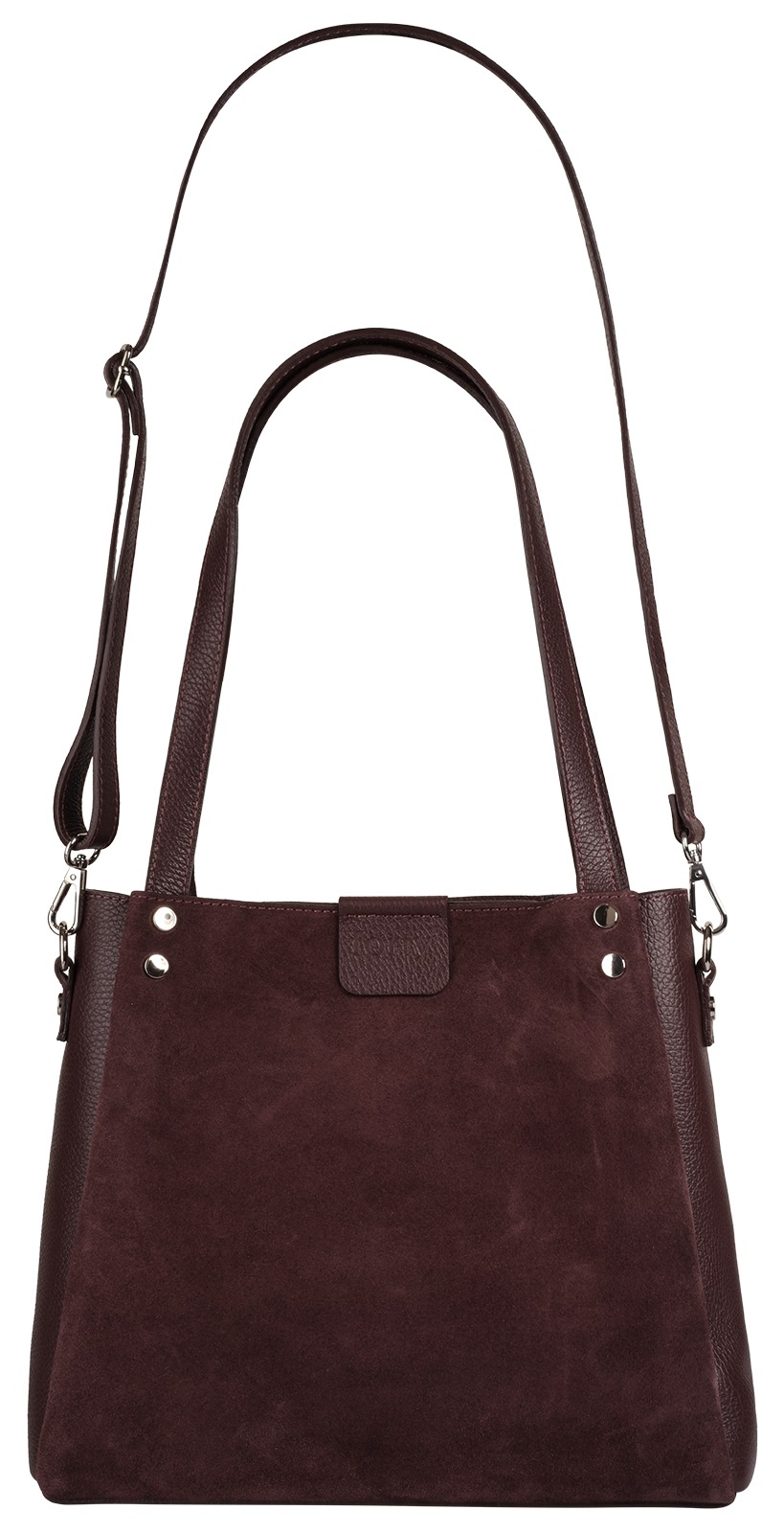forty° Shopper echt Leder, Made in Italy