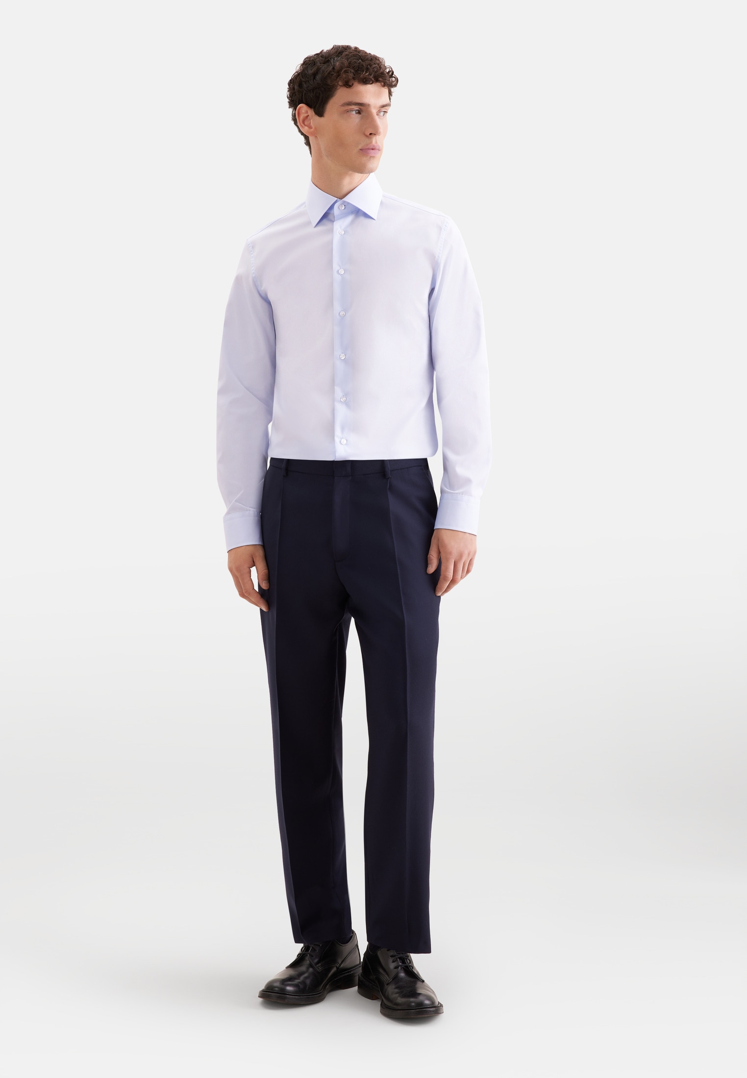 seidensticker Businesshemd »Schwarze Rose« Slim 1/1 Kentkragen Uni