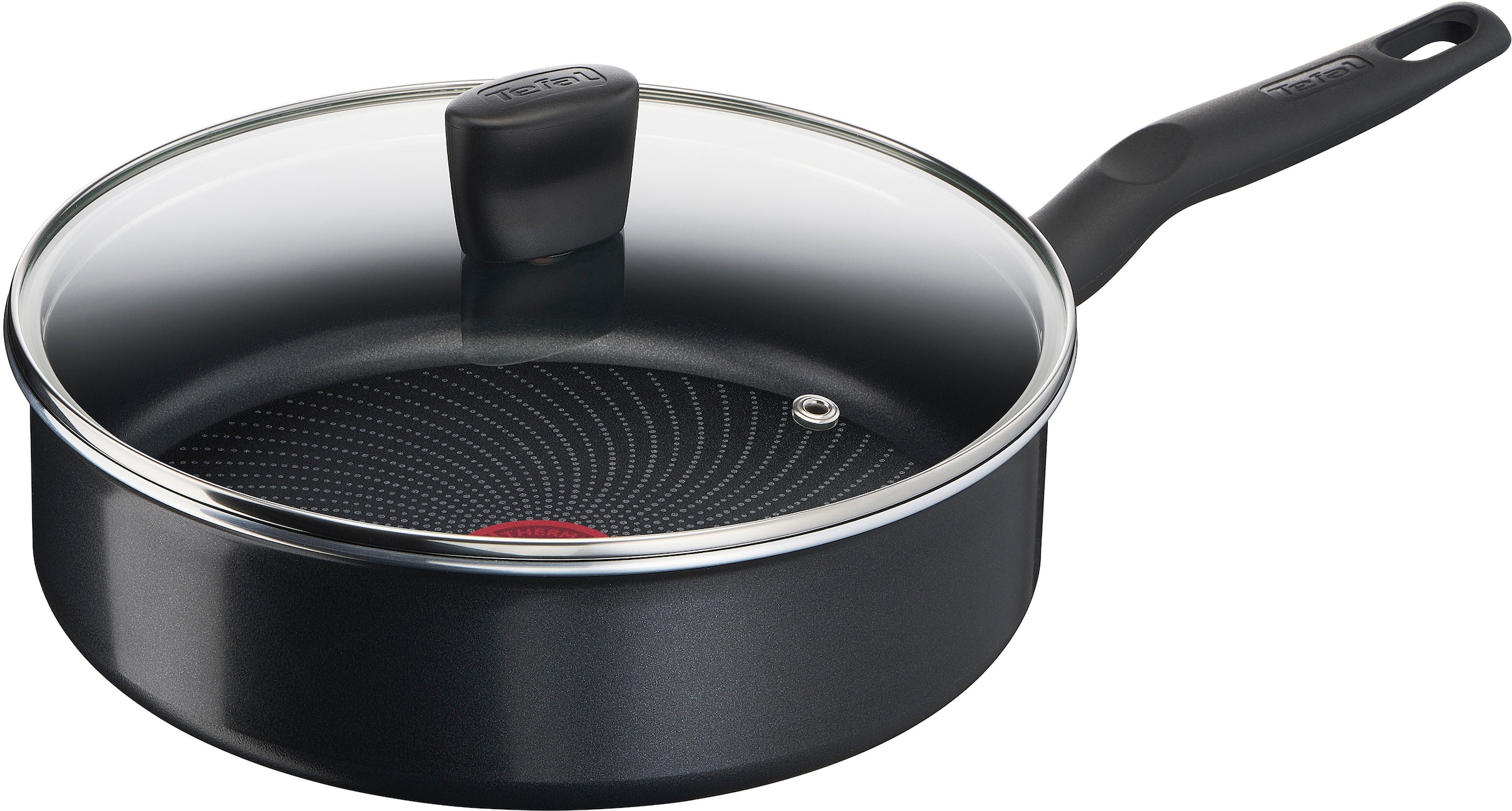 Tefal Schmorpfanne »C26732 Start'Easy«, Aluminium, Thermo-Signal-Temperaturanzeiger,  Induktion, Ø 24 cm kaufen | BAUR