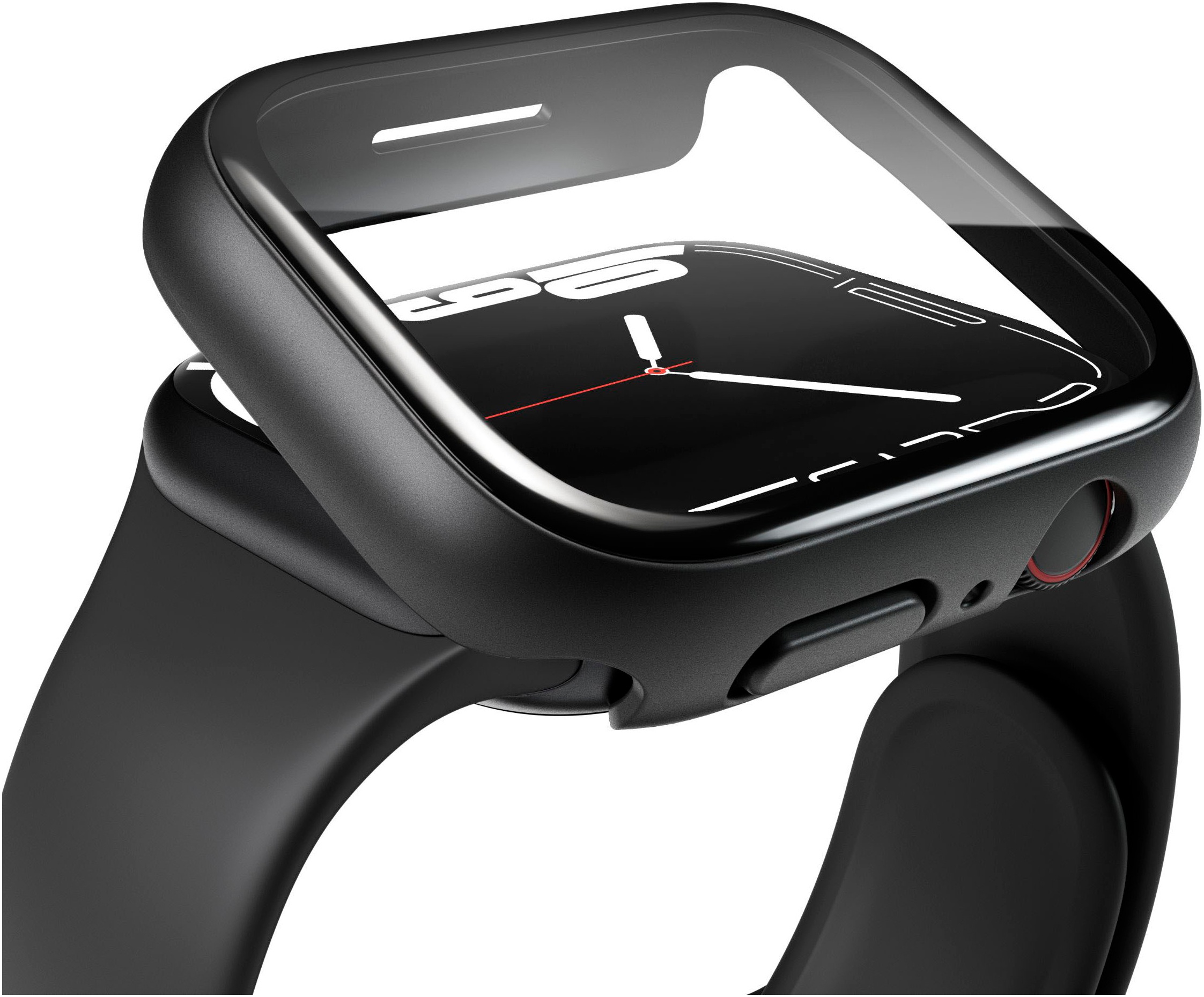 VONMÄHLEN Smartwatch-Hülle »Thin Case - Schutzhülle für Apple Watch 10, 41 mm, Black«