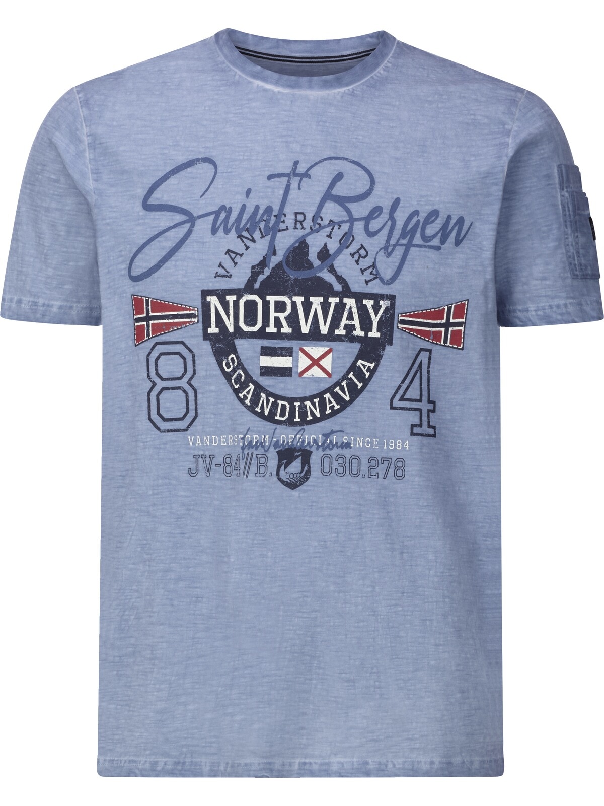 Jan Vanderstorm T-Shirt »T-Shirt HELGO«