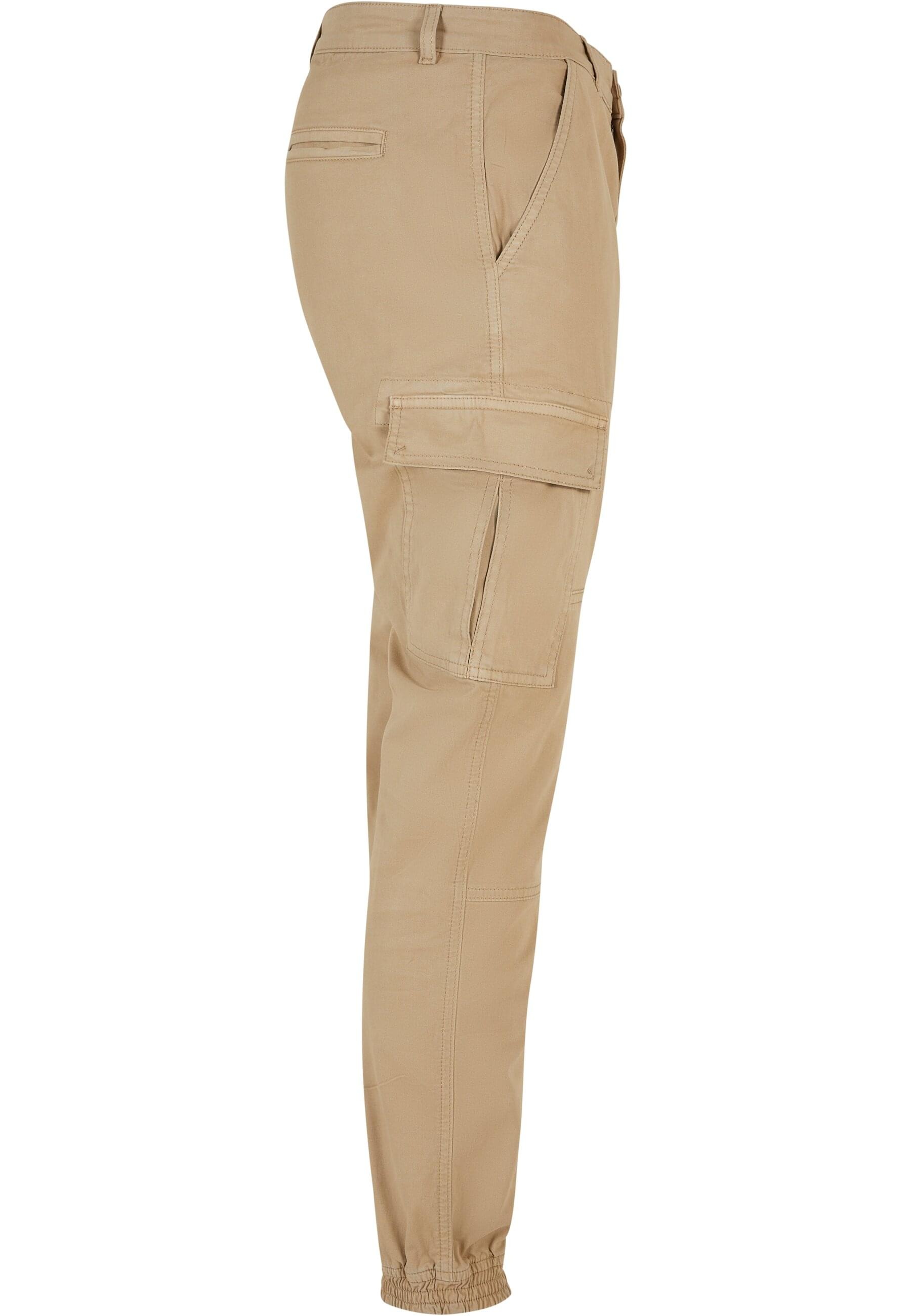 URBAN CLASSICS Cargohose »Urban Classics Herren Washed Cargo Twill Jogging Pants«, (1 tlg.)