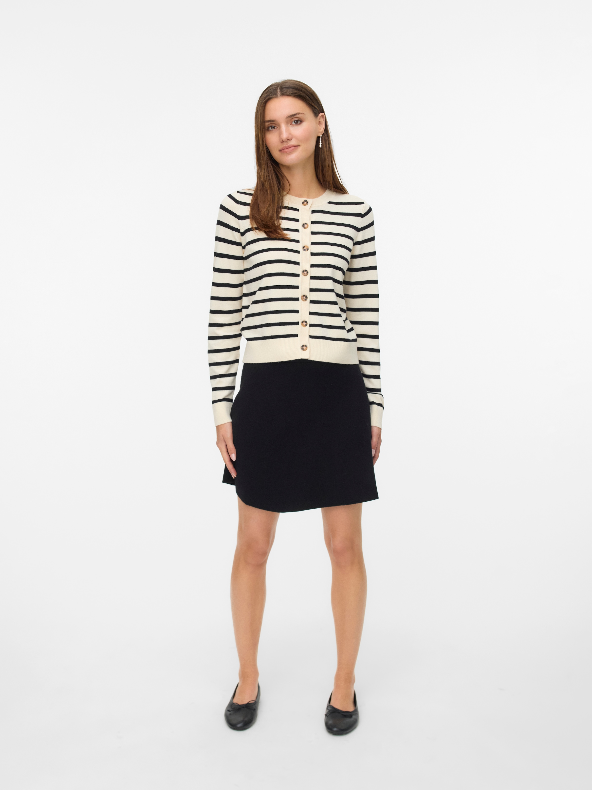 Vero Moda Minirock »VMSABA NW SKATER SKIRT GA NOOS«