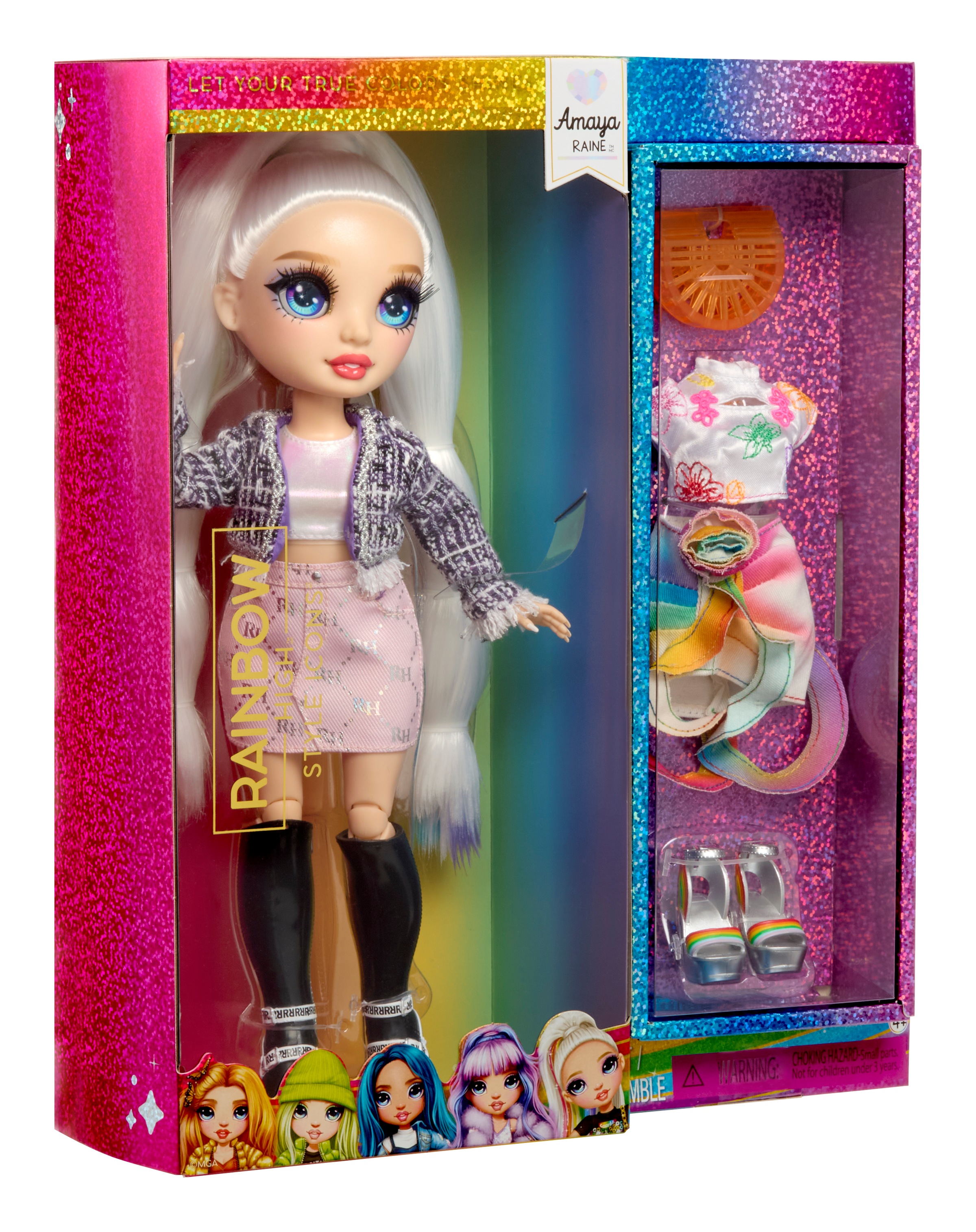 MGA ENTERTAINMENT Anziehpuppe »Rainbow High Style Icons Doll - Amaya«