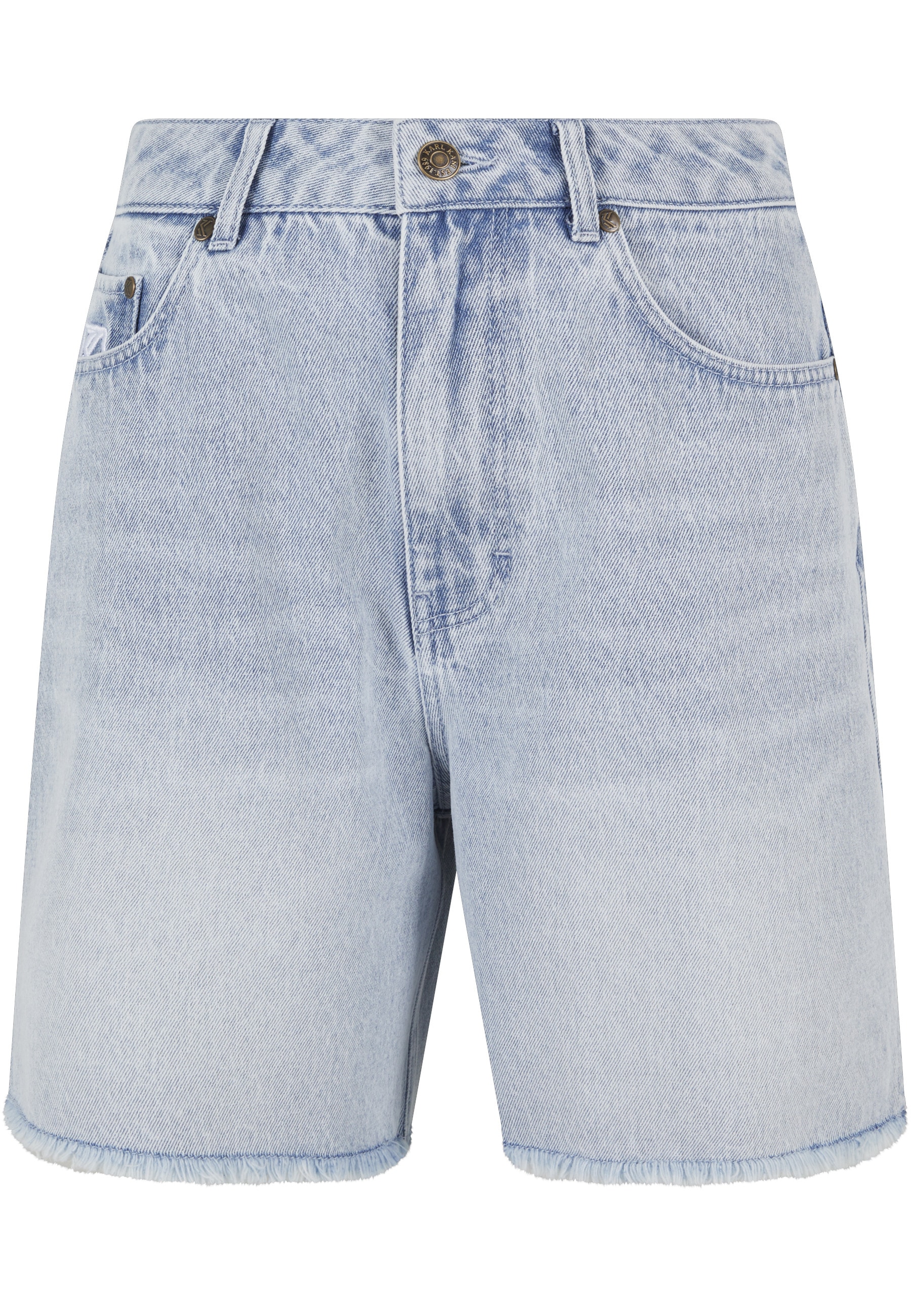 Karl Kani Shorts "Karl Kani Damen Karl Kani OG Slit Denim Shorts" günstig online kaufen