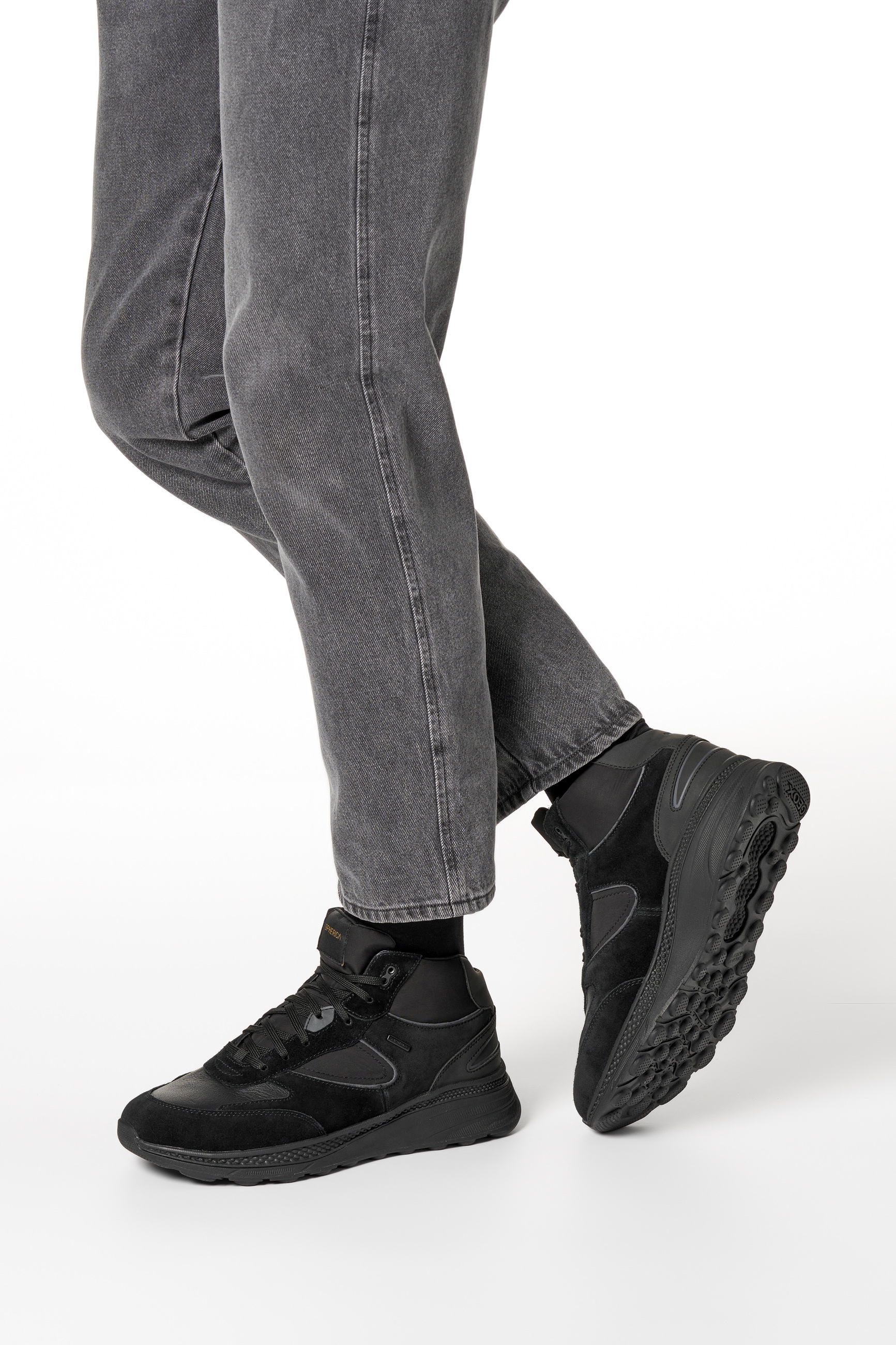 Geox Sneaker »U SPHERICA ACTIF X1«  Schnürboots, Keilboots mit TEX-Ausstattung, im Materialmix