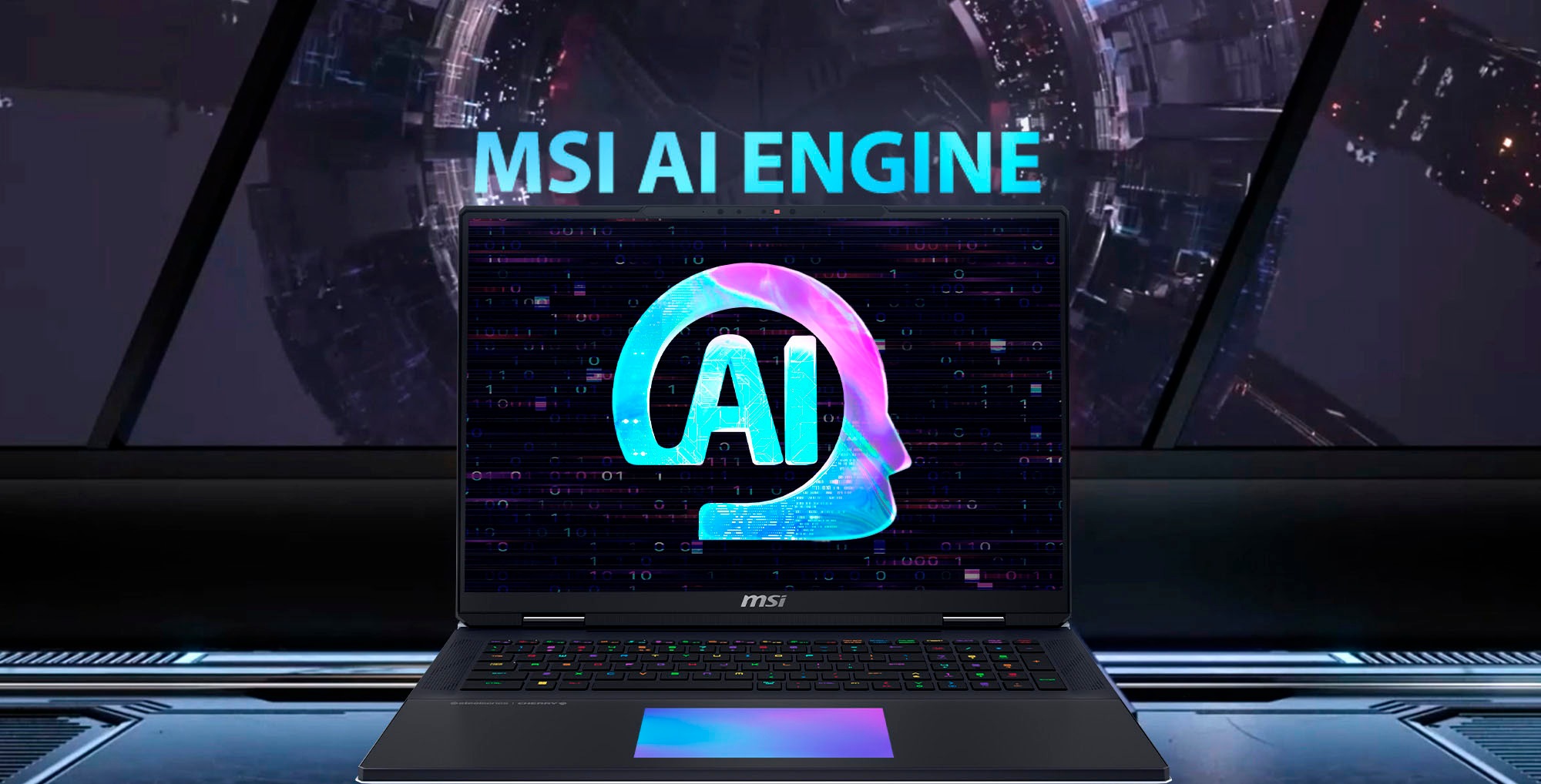MSI Gaming-Notebook »Titan 18 HX AI A2XWJG-656«, 45,8 cm, / 18 Zoll, Intel, Core Ultra 9, GeForce RTX 5090, 2000 GB SSD