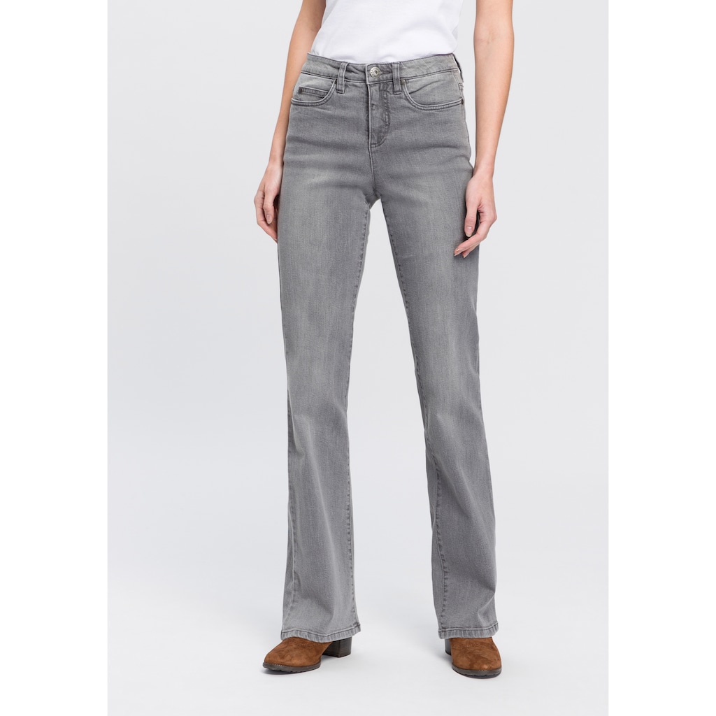 Arizona Bootcut-Jeans »Comfort-Fit«, High Waist