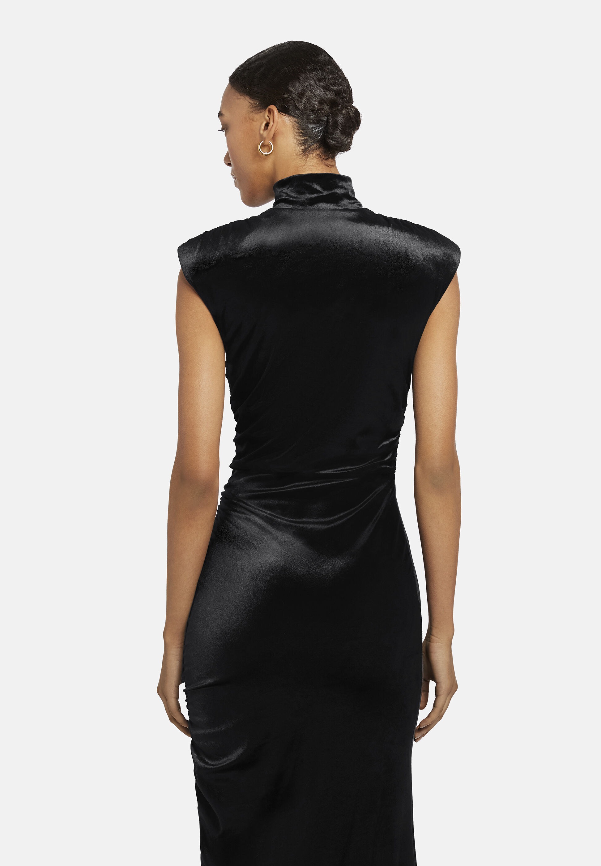 Nicowa Abendkleid »GIUWIA« aus Samt mit Rockschlitz