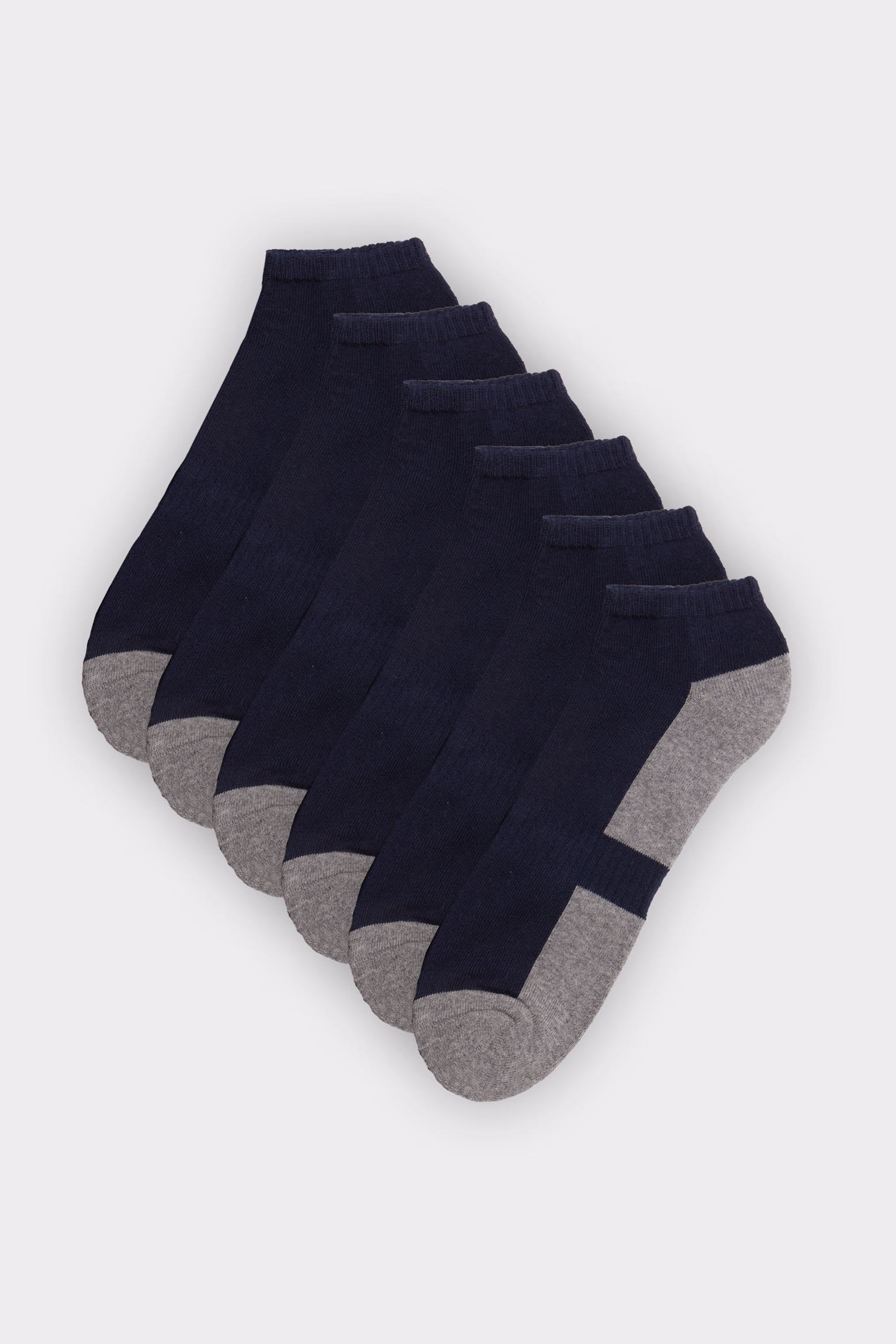 YSABEL MORA Sportsocken, (6 Paar), Baumwollmix, elastisch, Verstärkung im S günstig online kaufen