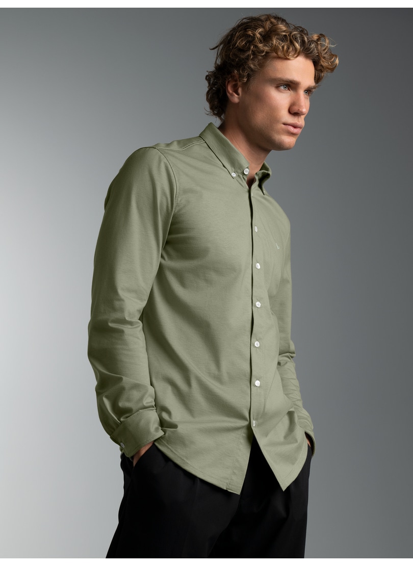 Trigema Poloshirt "TRIGEMA Business-Hemd aus DELUXE-Single-Jersey" 1 günstig online kaufen