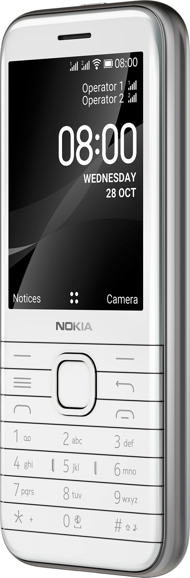 Nokia Handy »8000 | Sparkler«, GB BAUR 4G cm/2,8 white, Kamera Zoll, MP 2 Speicherplatz, 7 4