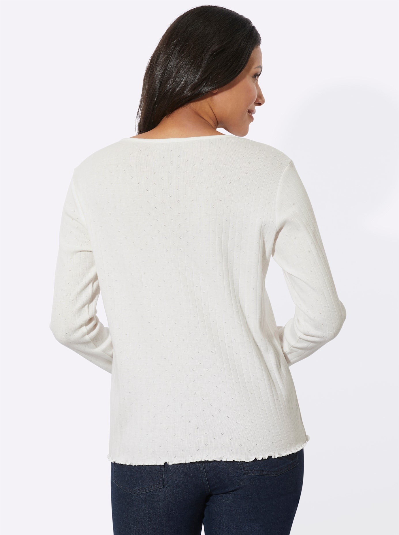 Classic Basics Langarmshirt "Rundhals-Shirt", (1 tlg.) günstig online kaufen