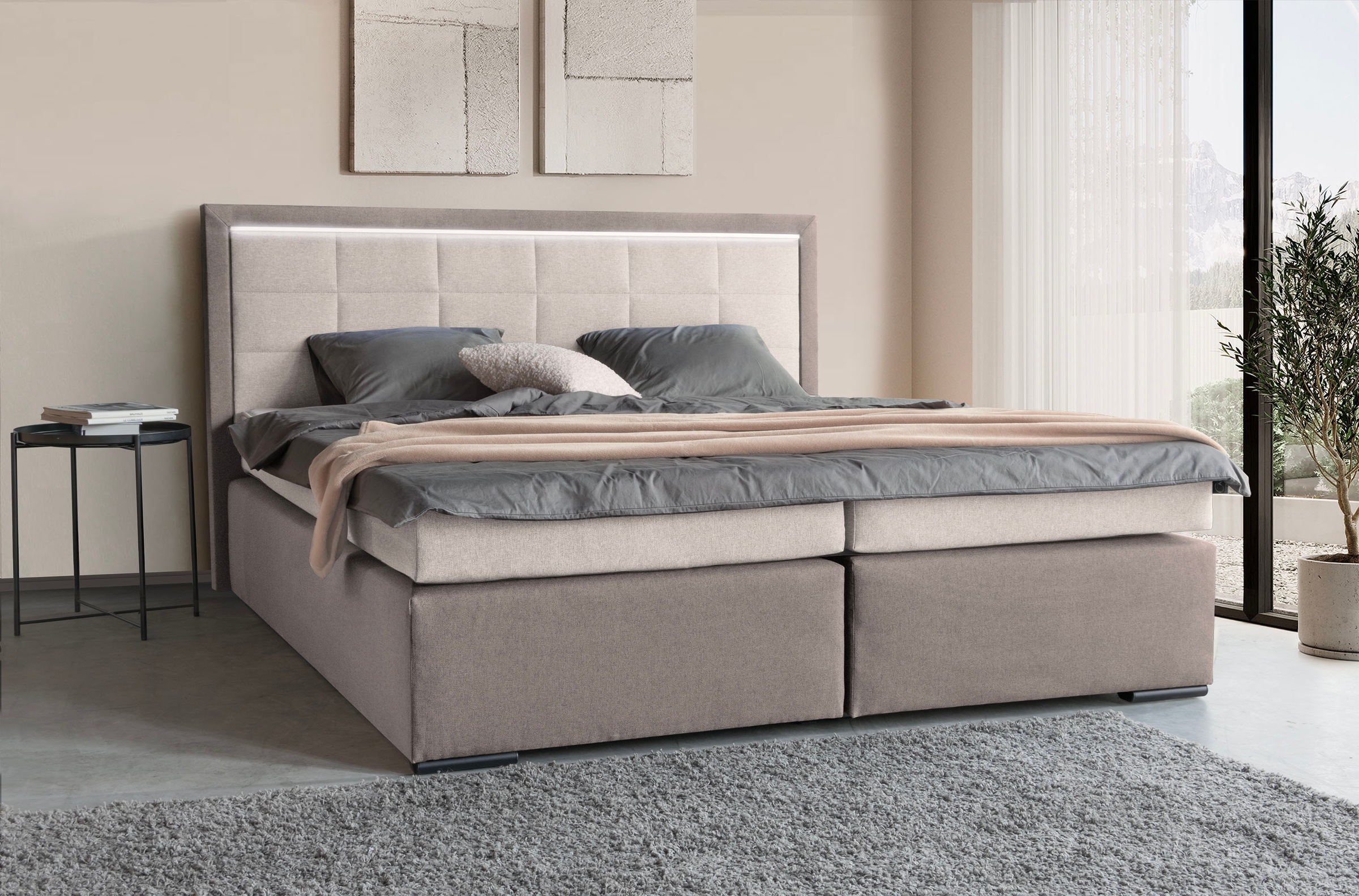COLLECTION AB Boxspringbett "30 Jahre Jubiläums-Modell Athena", in H2,H3 & günstig online kaufen