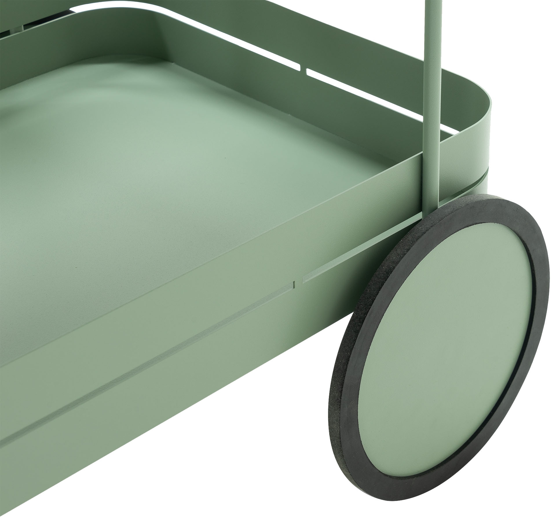 Spinder Design Servierwagen »GIN & TROLLY«, (1 St.), Servierwagen aus Stahl mit Gummirädern
