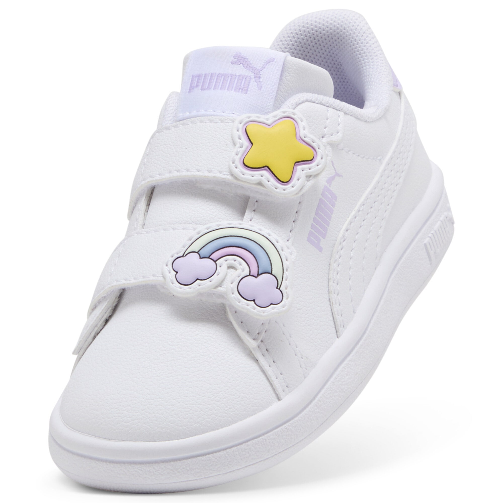 PUMA Sneaker »Smash 3.0 Badges Sneakers Mädchen«