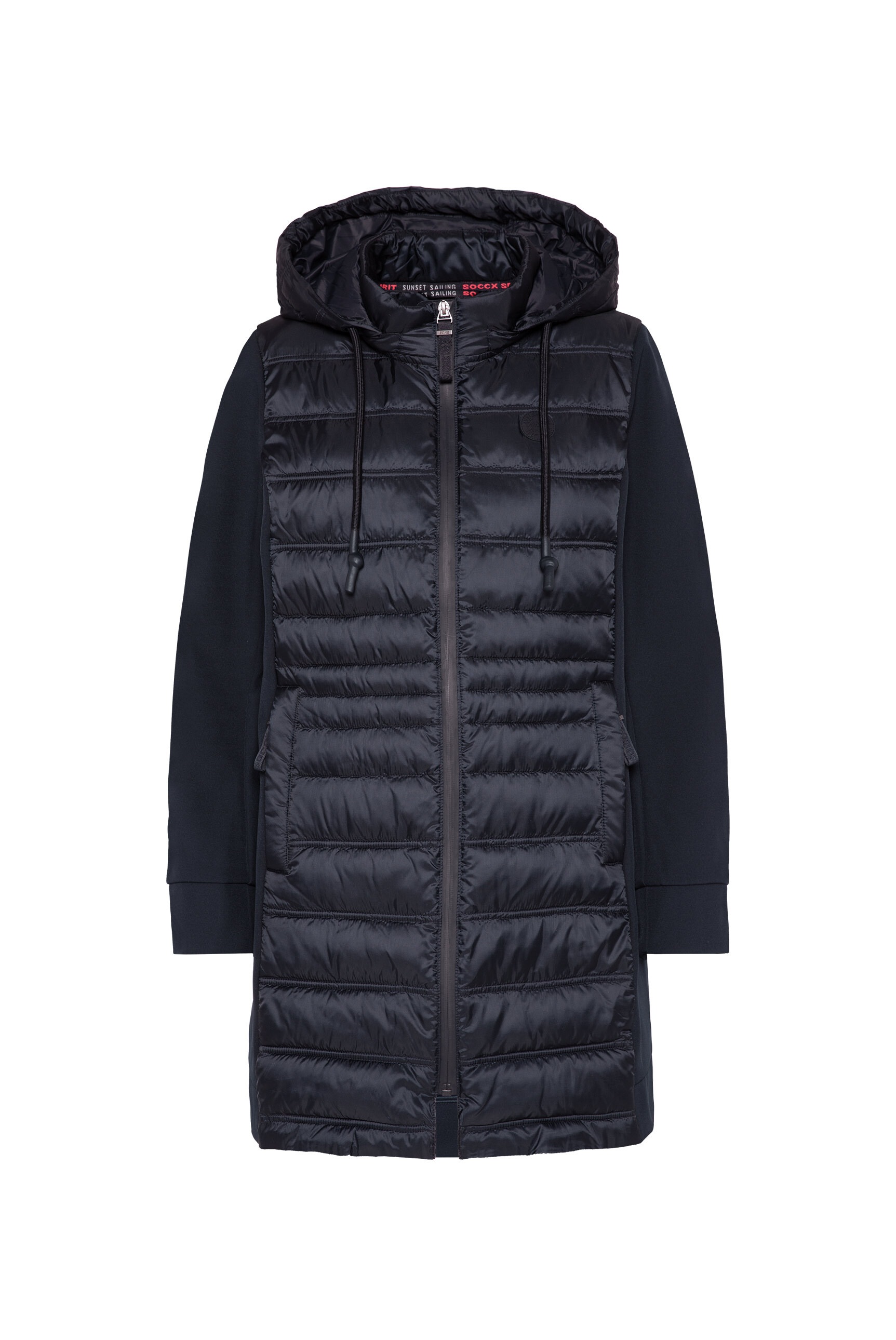 SOCCX Softshelljacke, mit Kapuze, mit abtrennbarer Kapuze