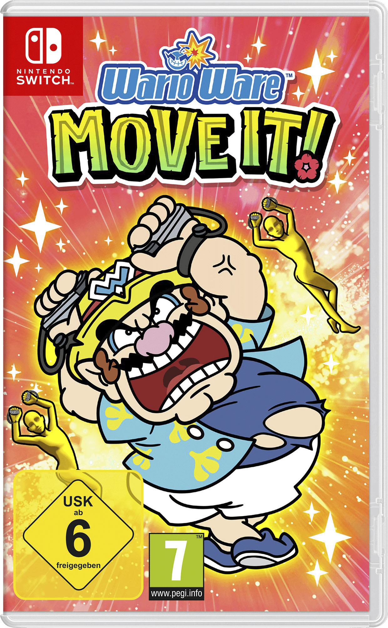 NINTENDO SWITCH Spielesoftware "WarioWare: Move It", Nintendo Switch, bunt, Spielesoftware