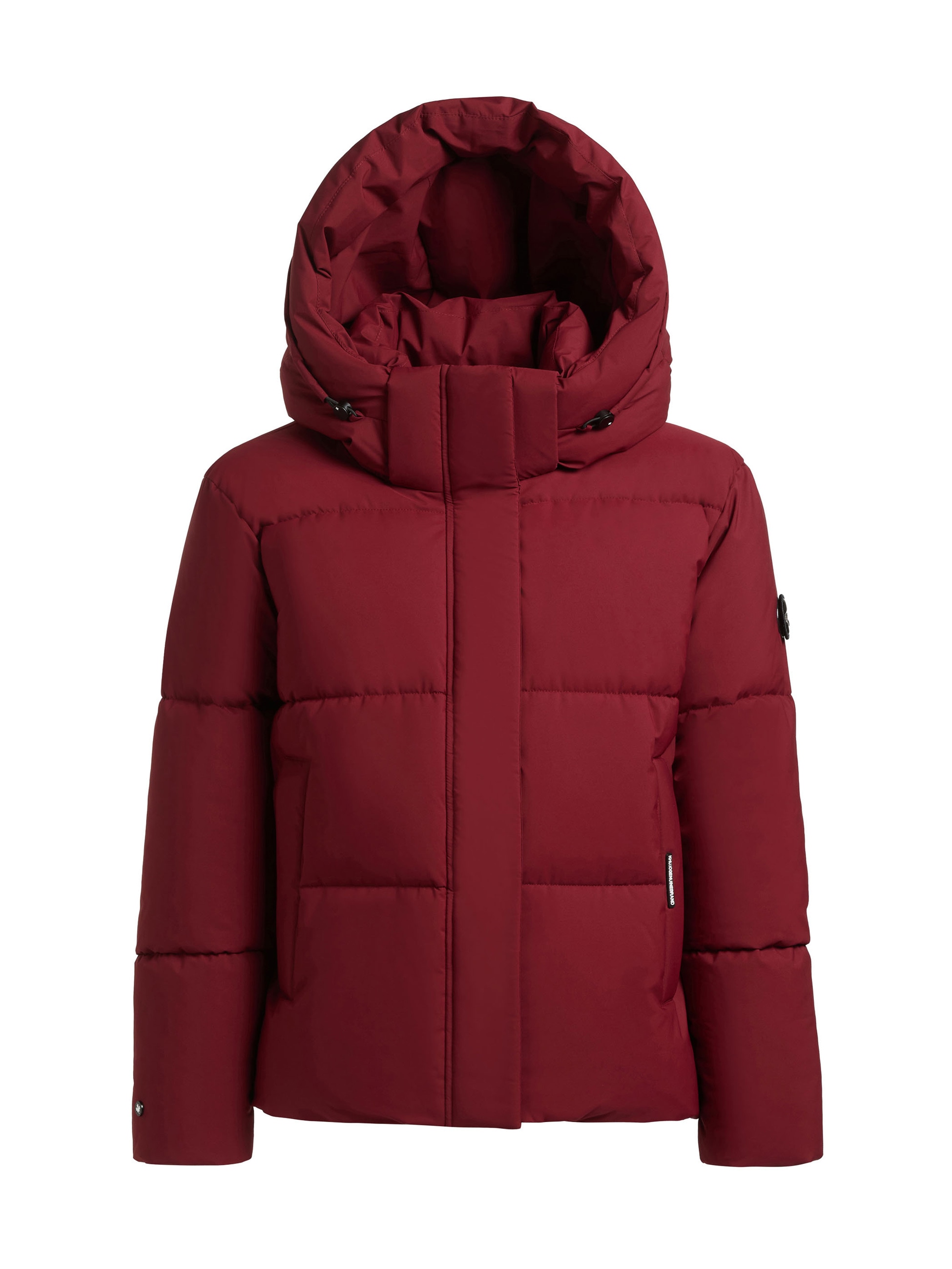 khujo Steppjacke "DEVINA3 MATT" mit Kapuze Taschenbeutel mit Fleece