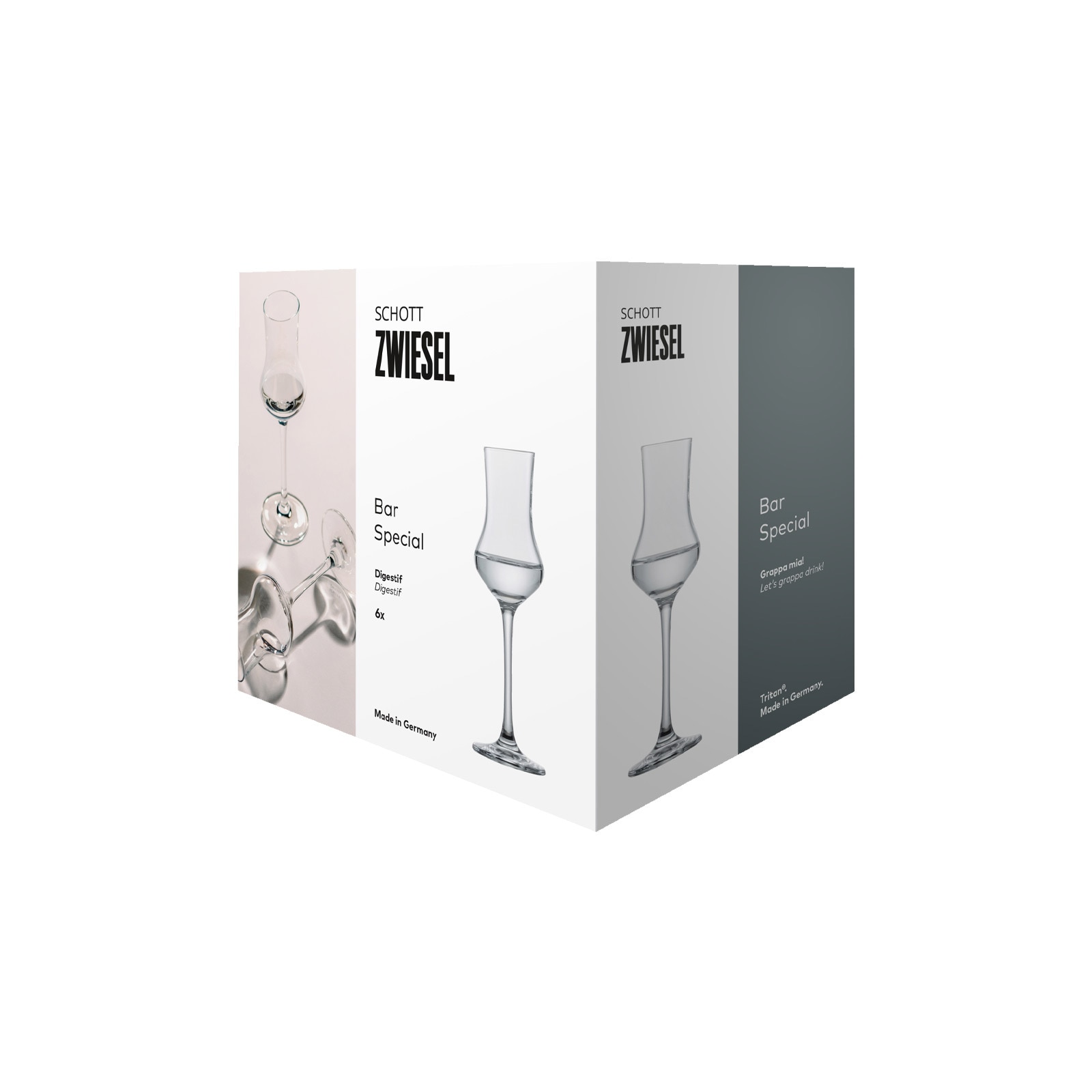 SCHOTT-ZWIESEL Schnapsglas »Digestifgläser BAR SPECIAL 95 ml 6er Set transparent«