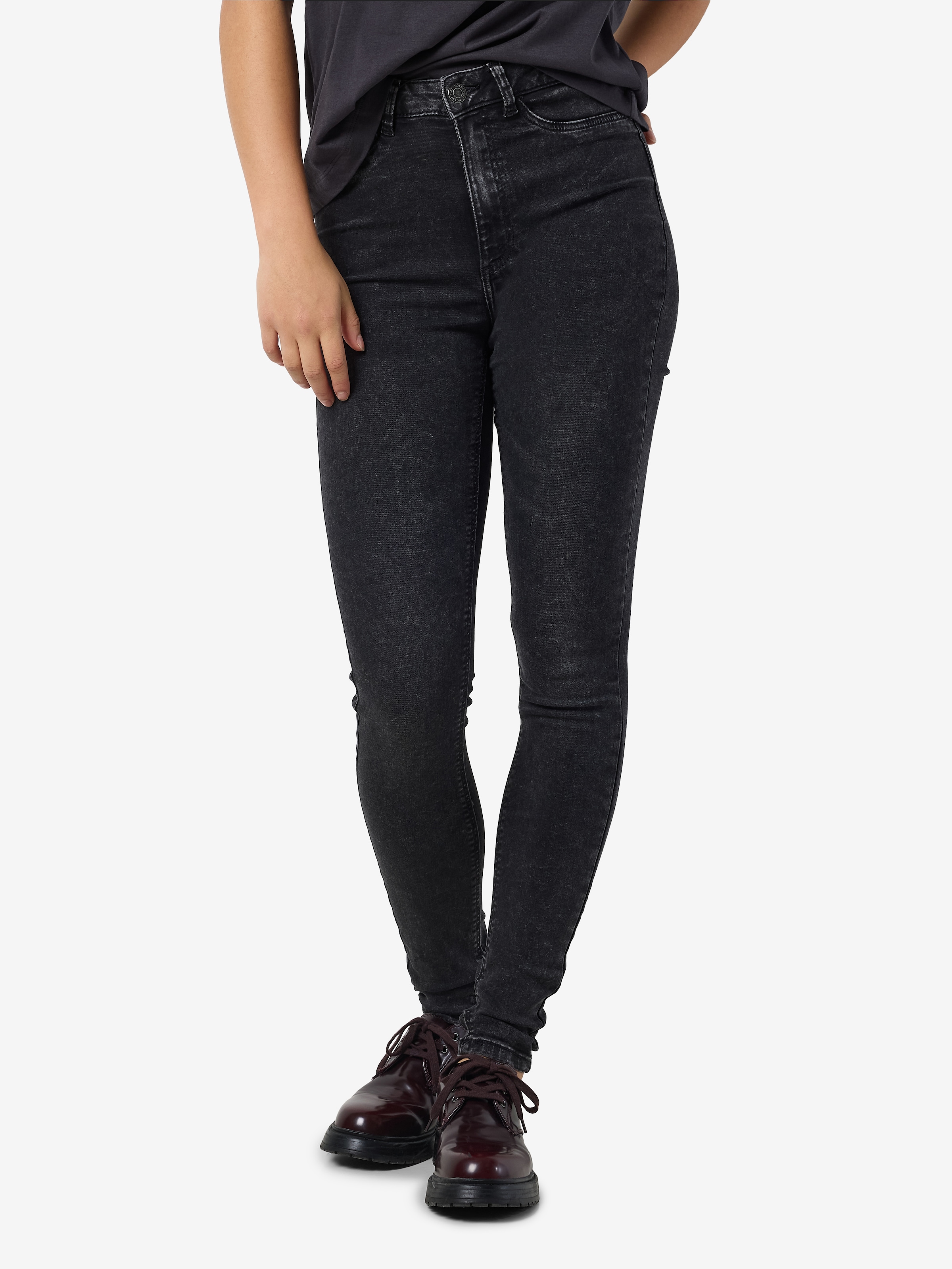 Noisy may High-waist-Jeans "NMCALLIE HW SKINNY JEAN VI481BL FWD NOOS" günstig online kaufen
