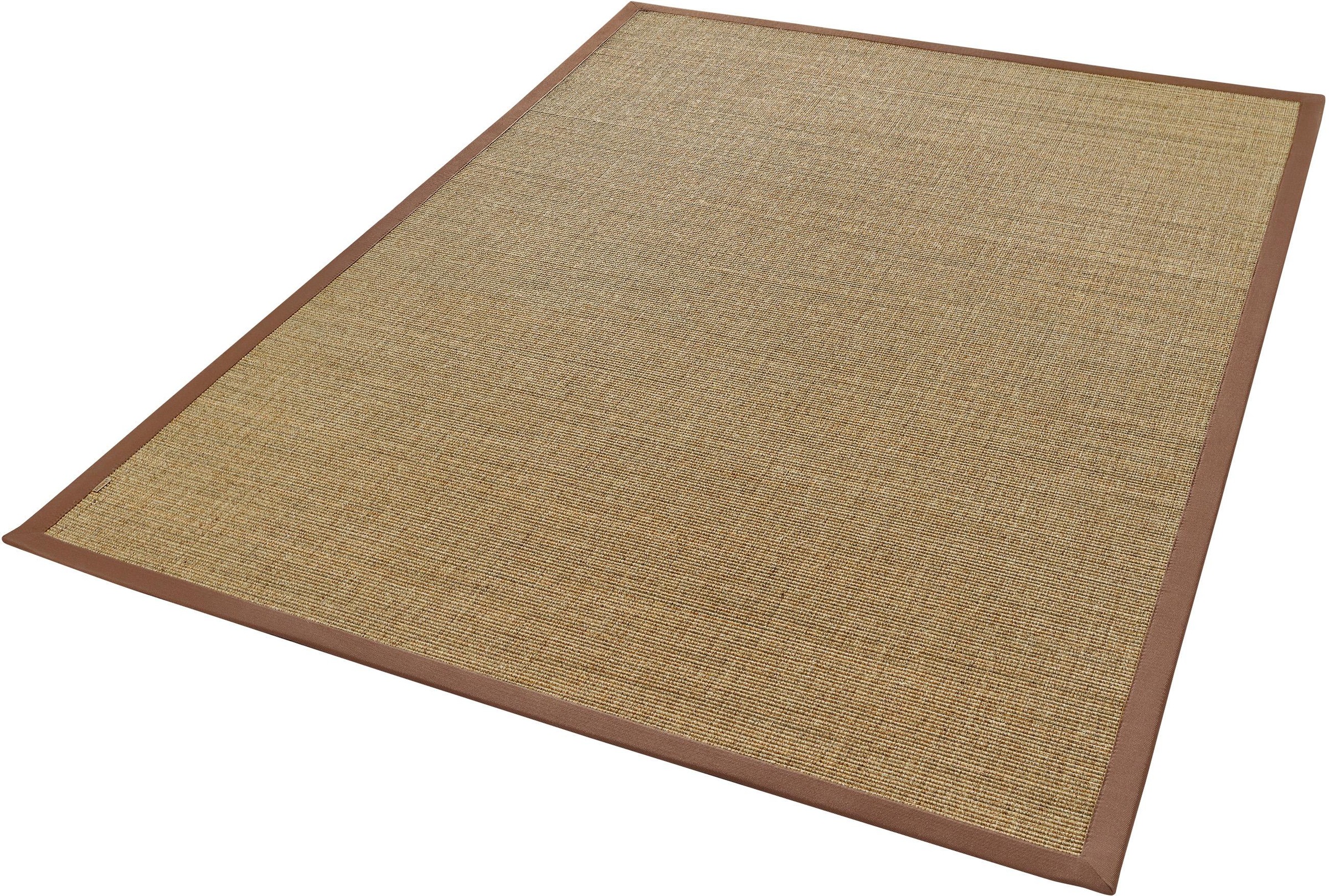 Dekowe Läufer »Mara S2 mit Bordüre«, rechteckig, Teppich-Läufer, Flachgewebe, Material: 100% Sisal, Flur