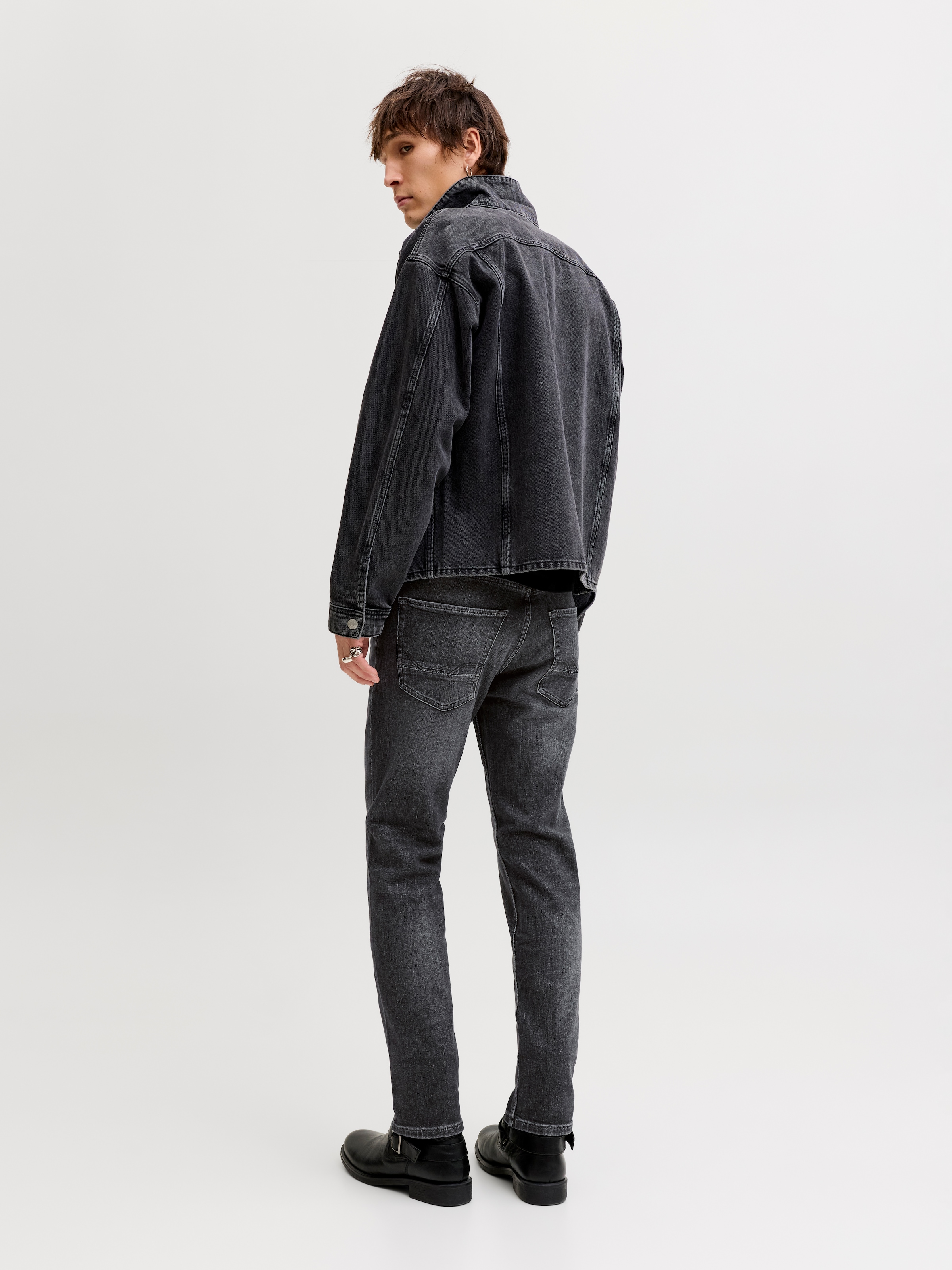 Jack & Jones Regular-fit-Jeans »JJICLARK JJVINTAGE NOOS« Baumwollmischung, regular fit