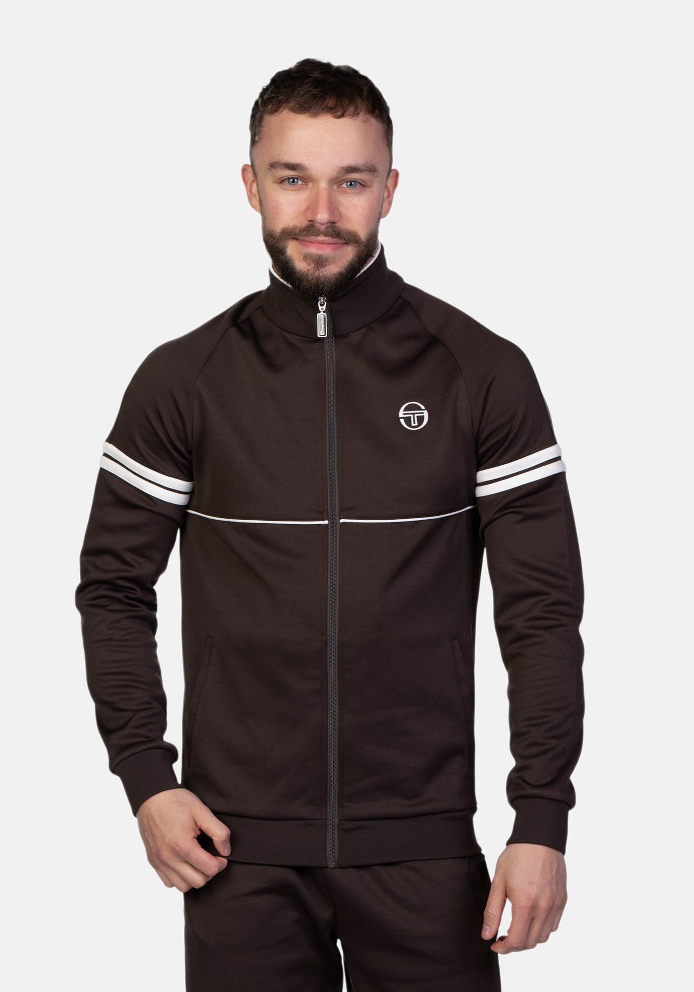 Sergio Tacchini Trainingsjacke »ORION TRACK TOP_ Herren«, ohne Kapuze, Trainingsjacke Herren, leichte Jacke, Retro, Sportjacke, Outdoor, Sale