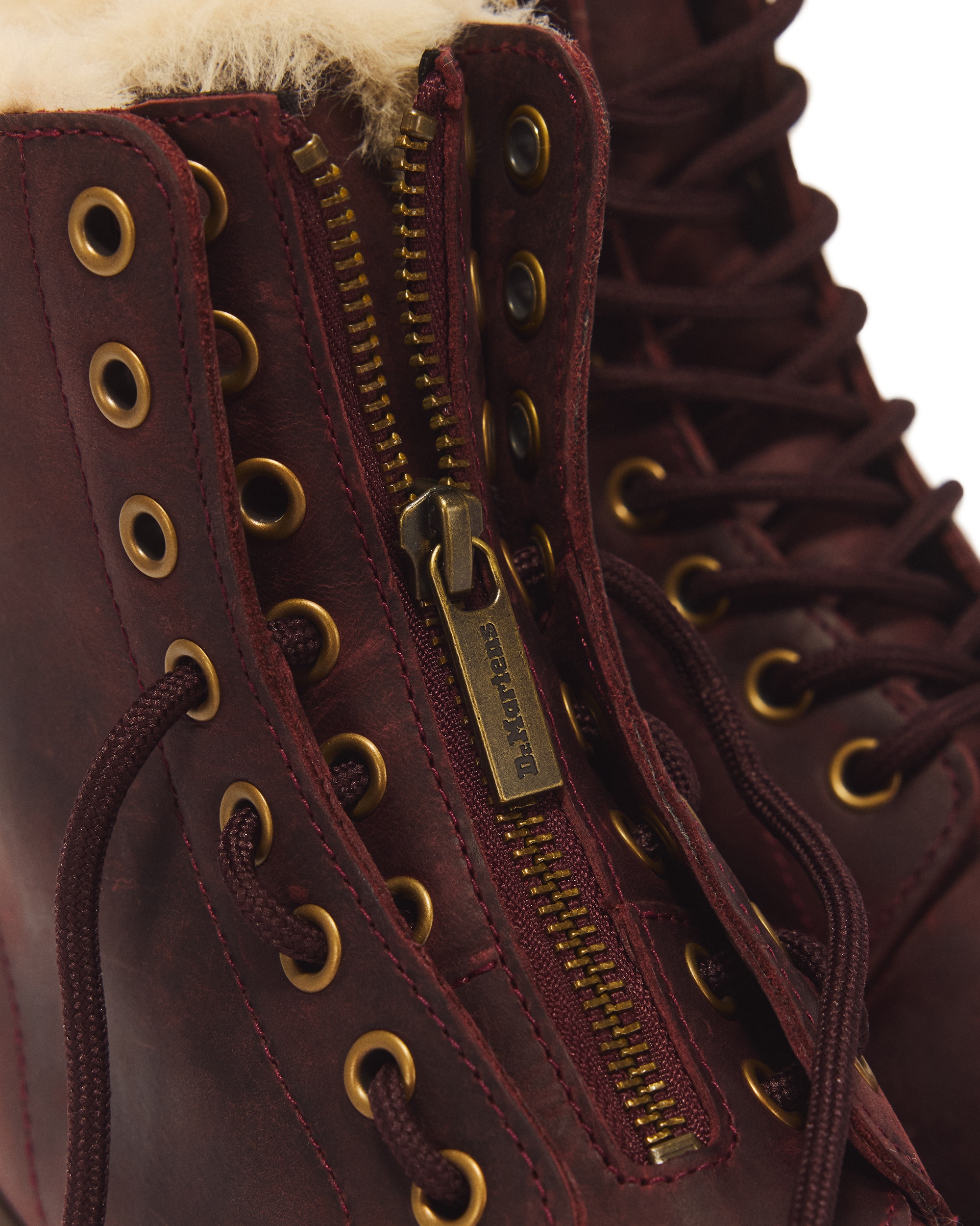 DR. MARTENS Schnürboots »1460 Zip WL«  Warmfutter-Boots mit Front-Zip oder Schnürung